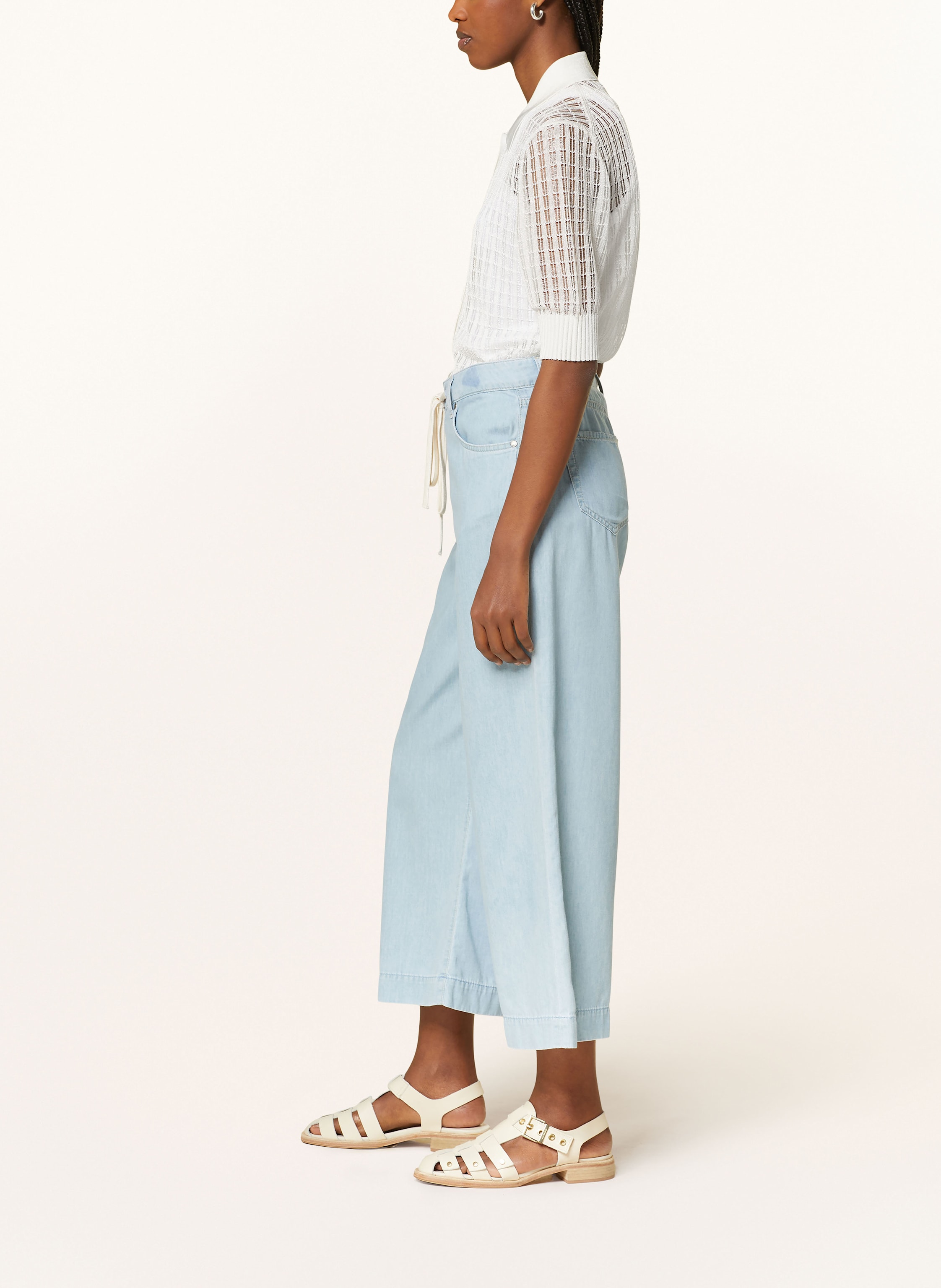 Thumbnail - Liu Jo Jeans-Culotte blau