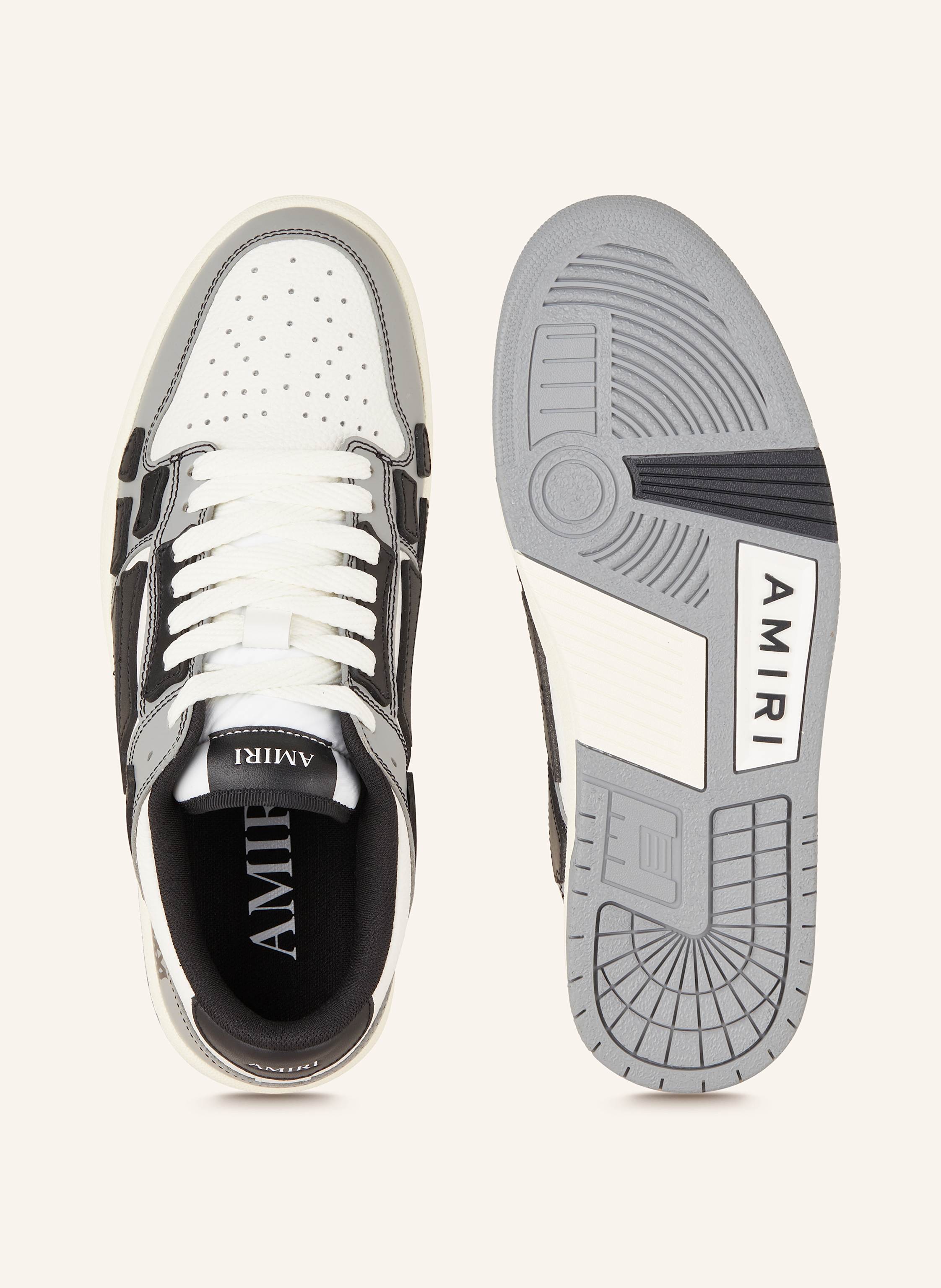 Thumbnail - Amiri Sneaker Varsity Skel Top Low schwarz