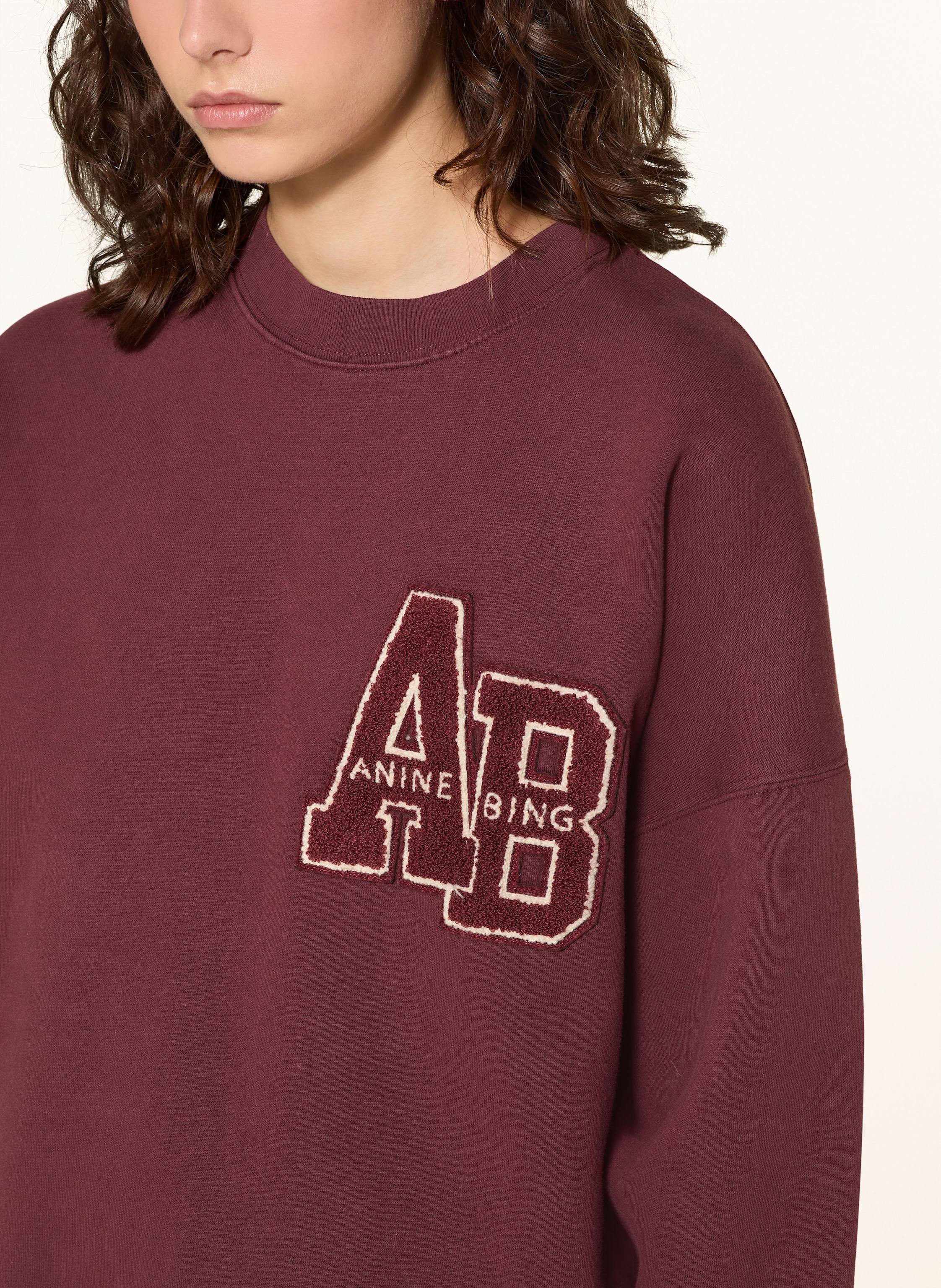 Thumbnail - Anine Bing Oversized-Sweatshirt Miles rot