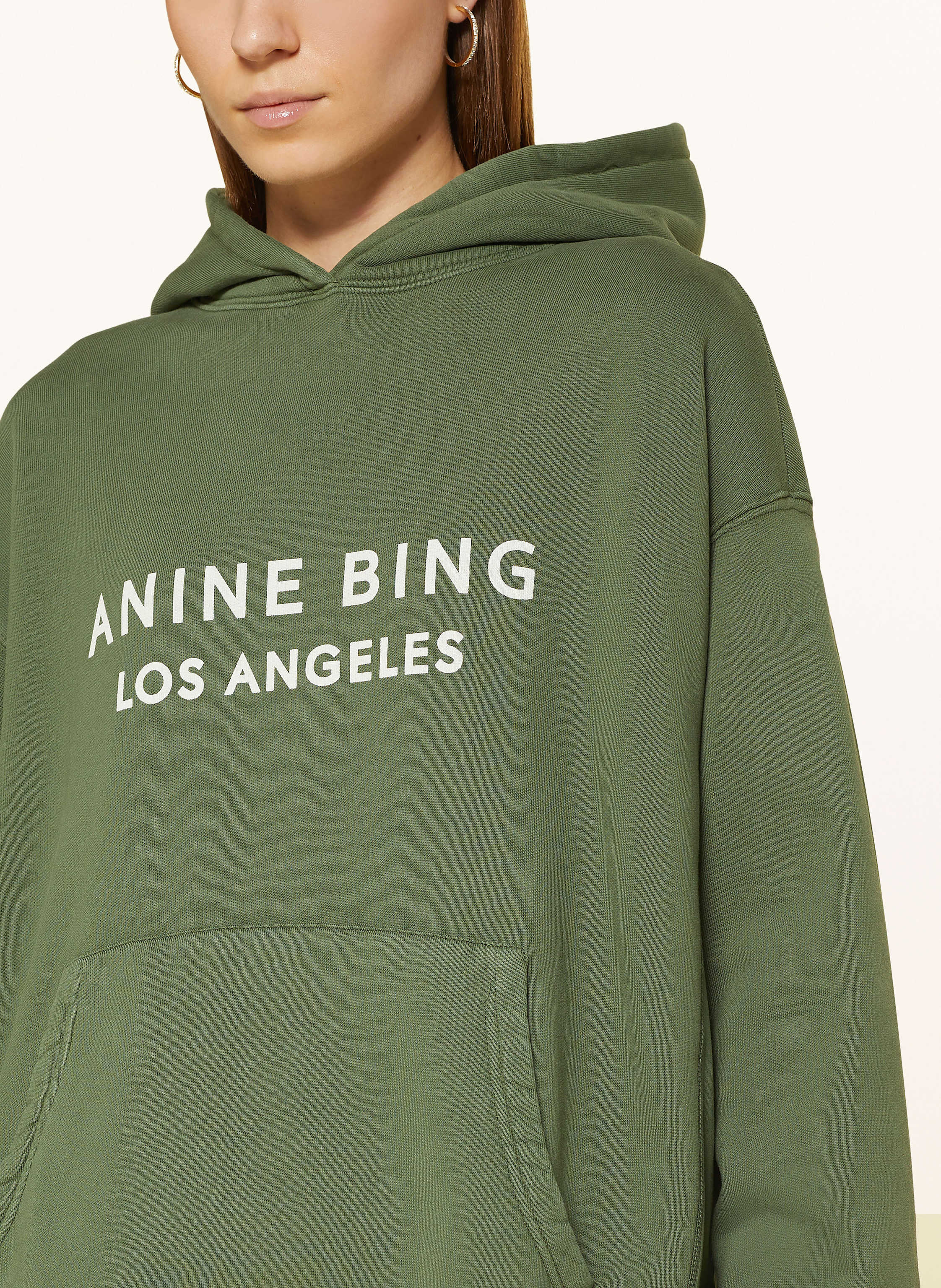 Thumbnail - Anine Bing Hoodie Alto gruen