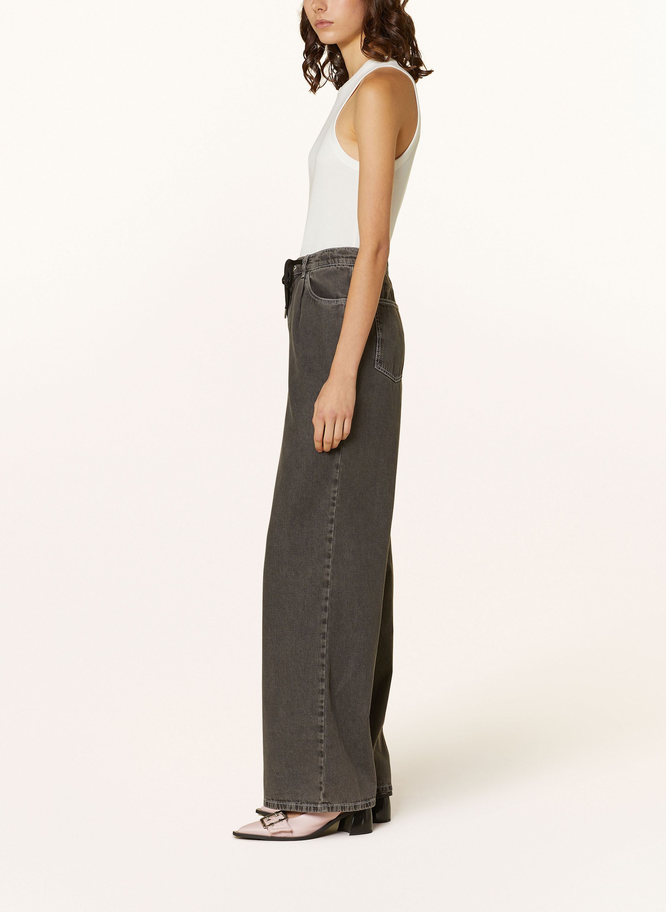 Thumbnail - Baum Und Pferdgarten Straight Jeans Nanny grau