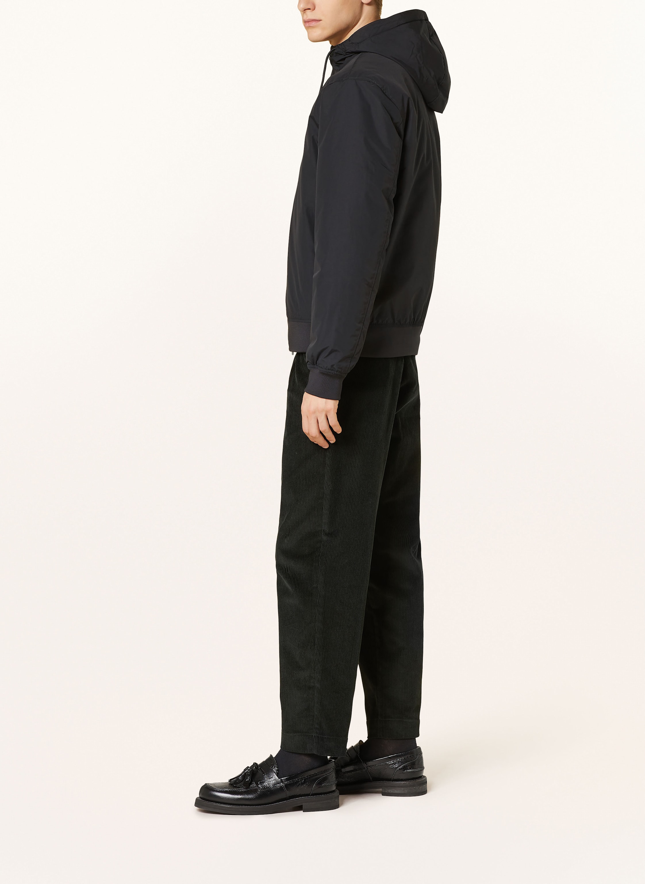 Thumbnail - Fred Perry Blouson Brentham schwarz