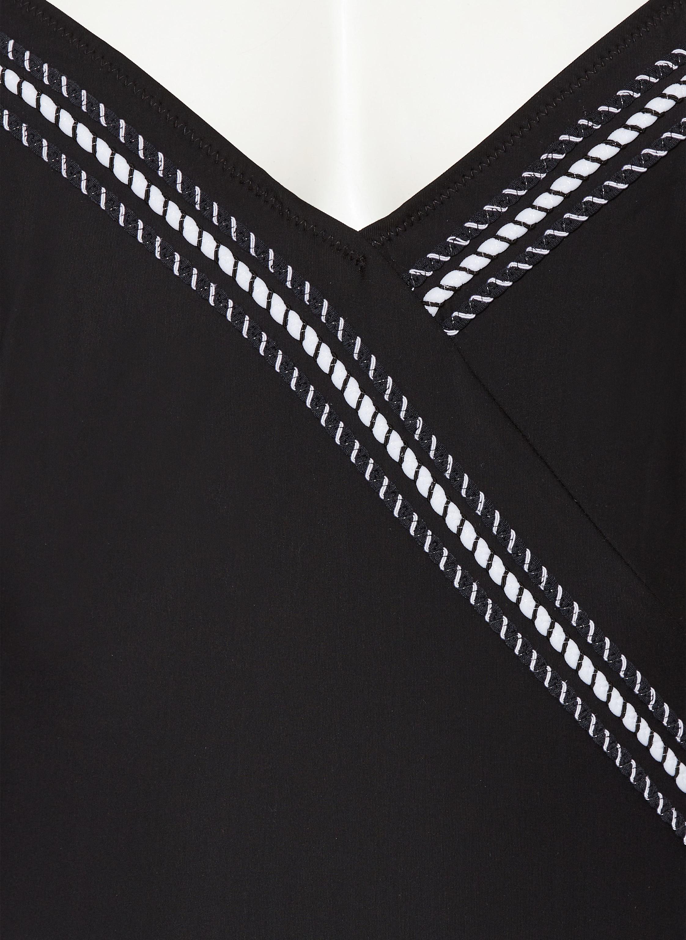 Thumbnail - Charmline Shape-Badeanzug Ribbon Play schwarz