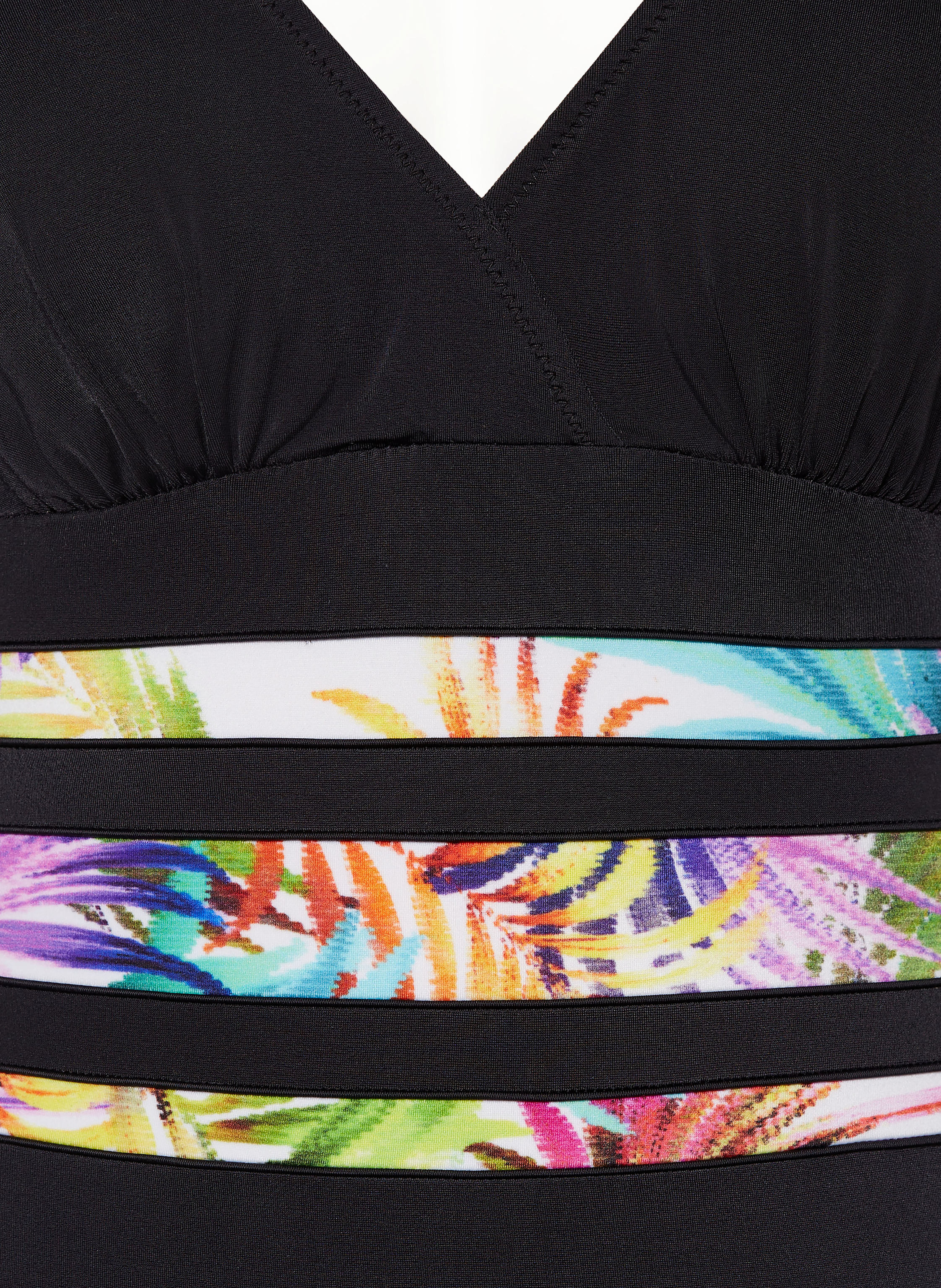 Thumbnail - Charmline Shape-Badeanzug Palmeraie View pink