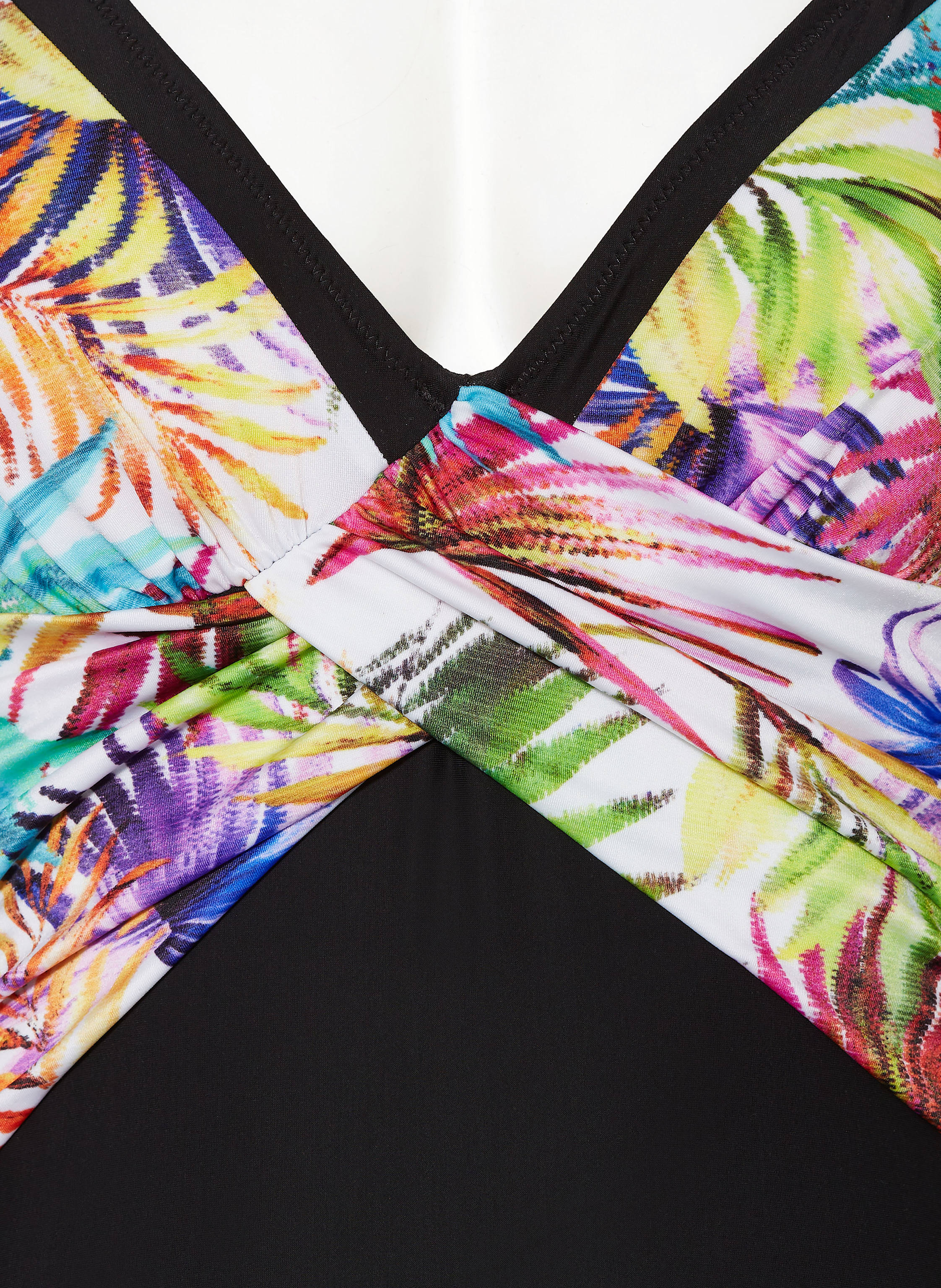 Thumbnail - Charmline Shape-Badeanzug Palmeraie View pink