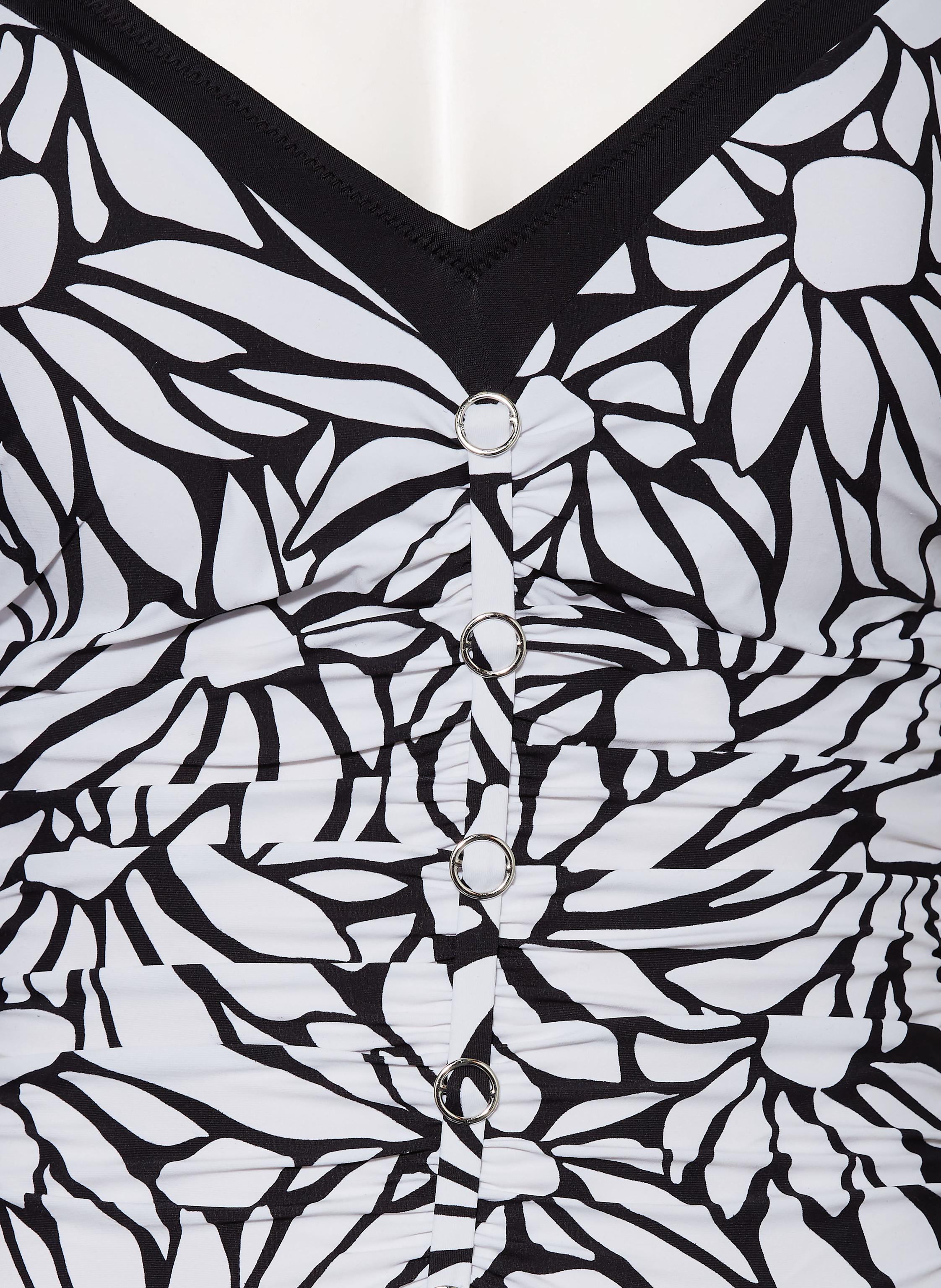 Thumbnail - Charmline Shape-Badeanzug Marguerite Sky schwarz