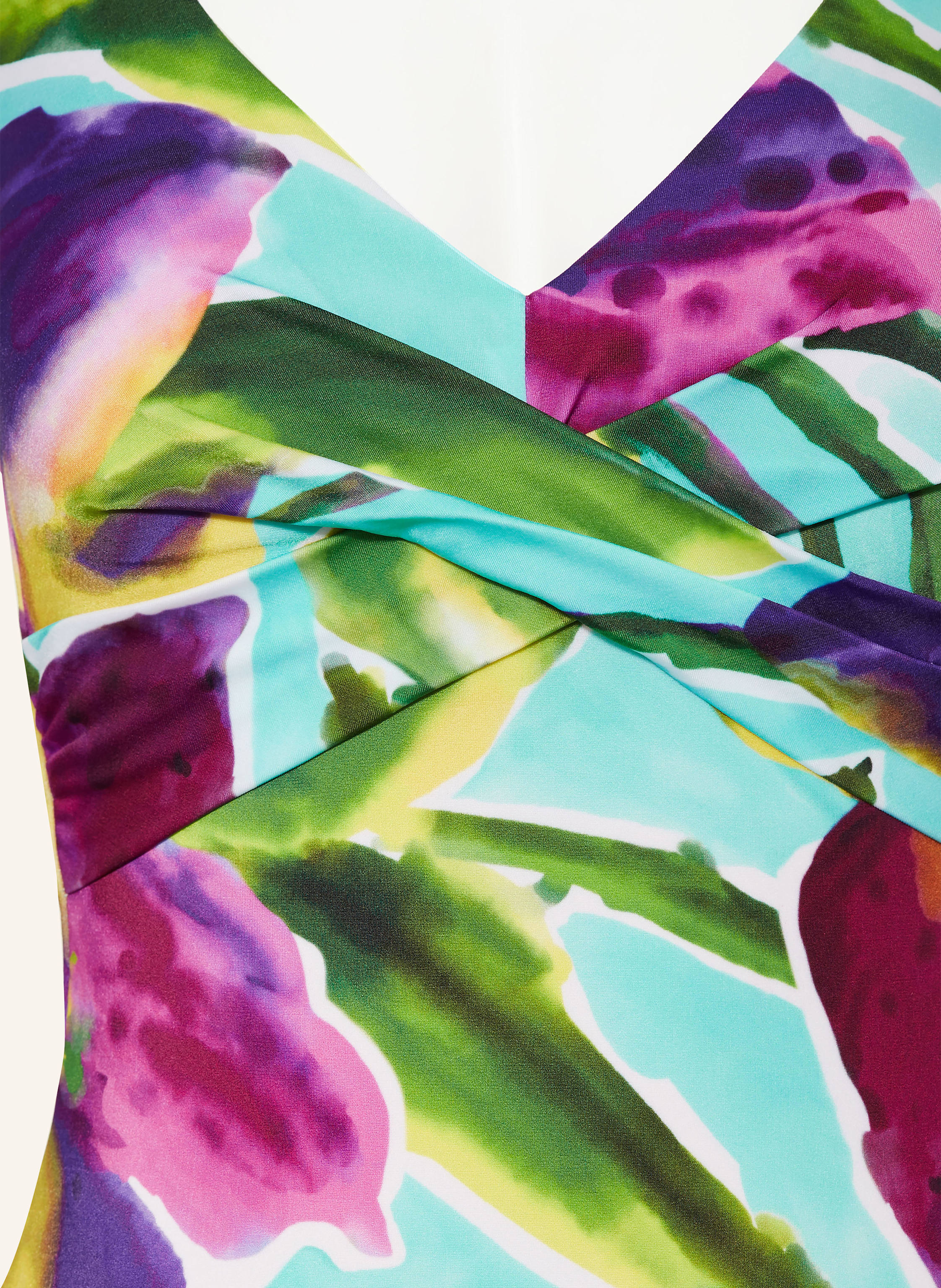 Thumbnail - Charmline Shape-Badeanzug Summer Aquarelle blau