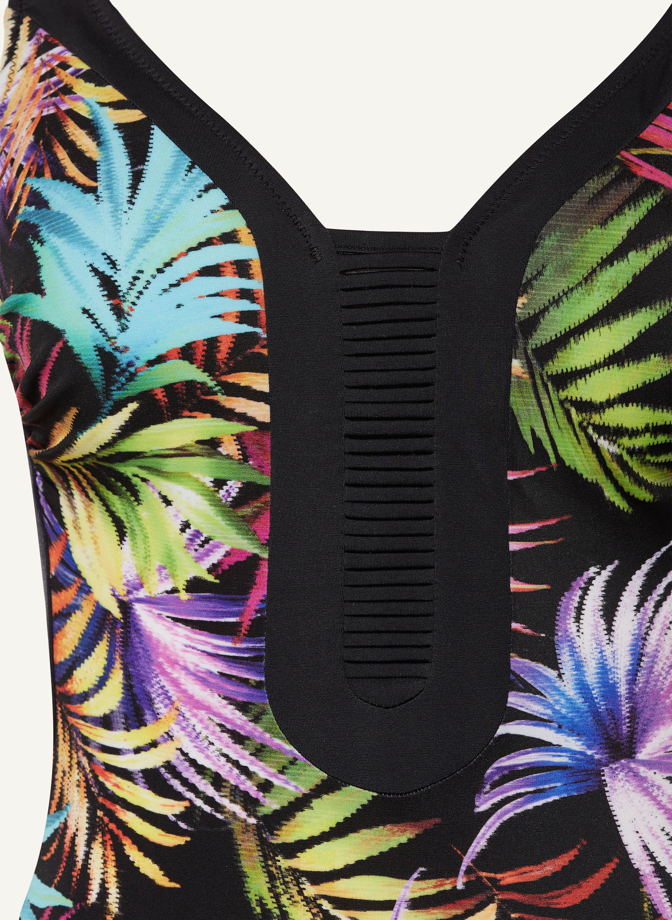 Thumbnail - Charmline Shape-Badeanzug Palmeraie View pink