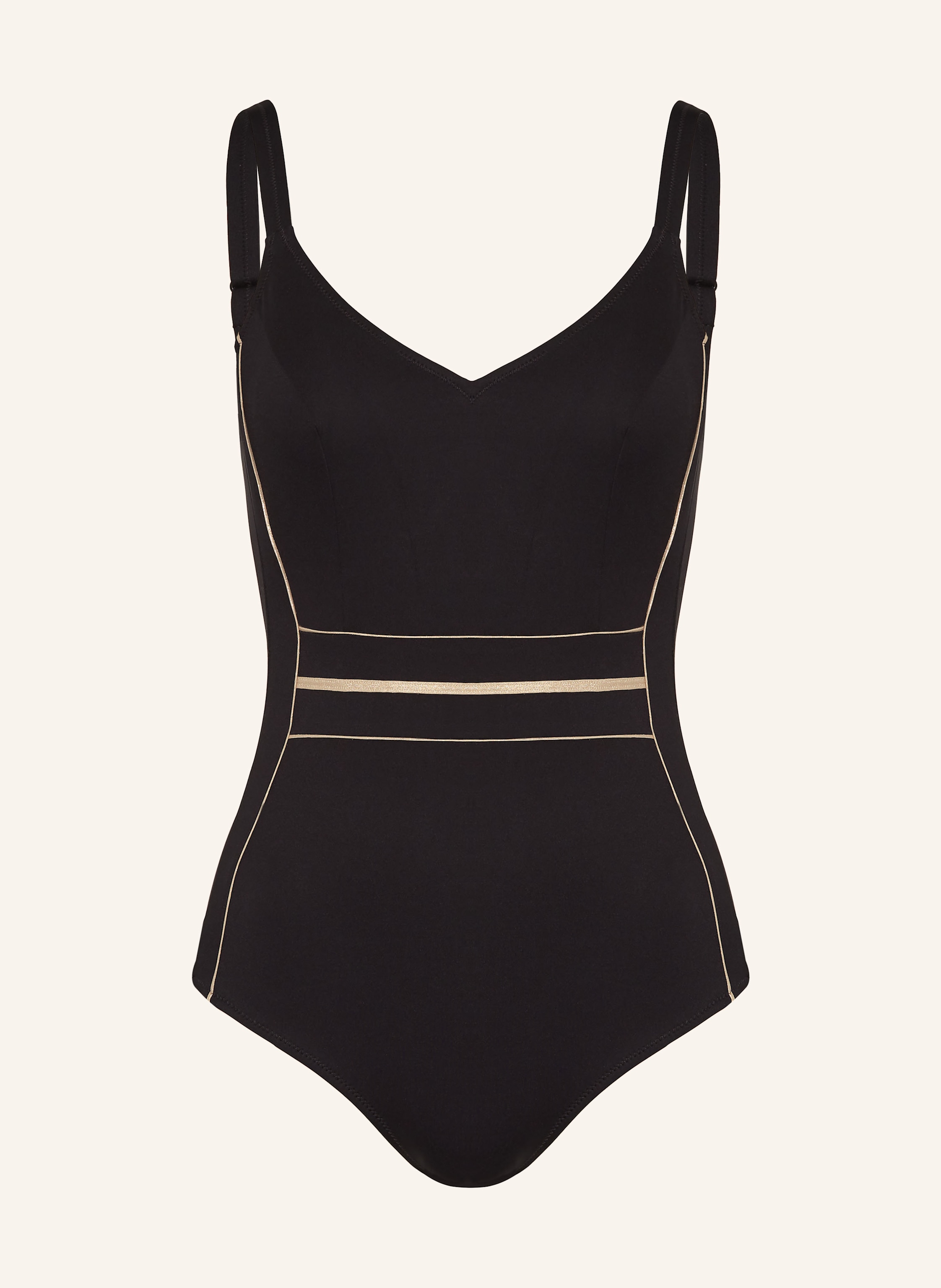 Charmline Bügel-Badeanzug Body Power Mit Shaping-Effekt schwarz