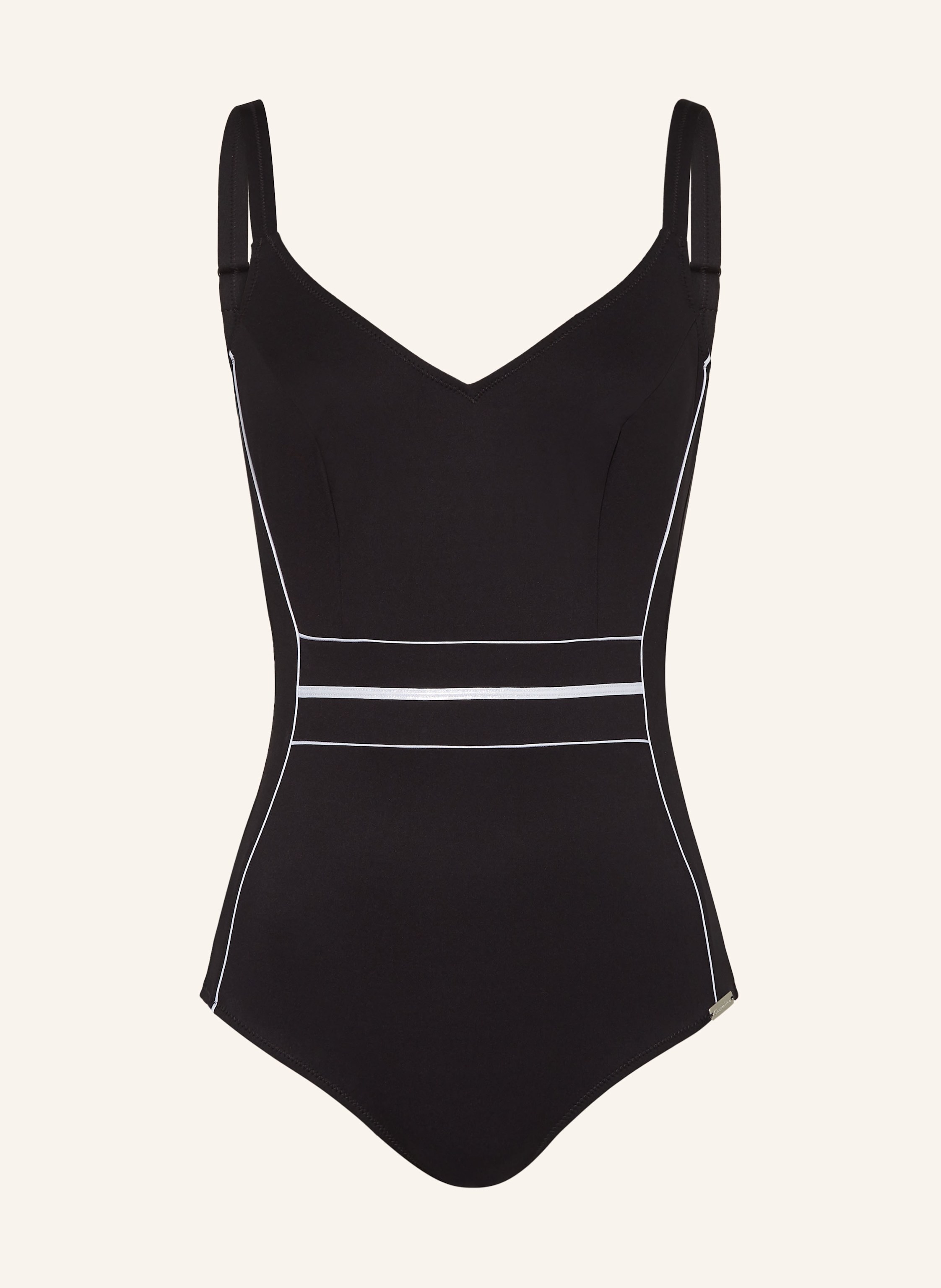 Charmline Bügel-Badeanzug Body Power Mit Shaping-Effekt schwarz