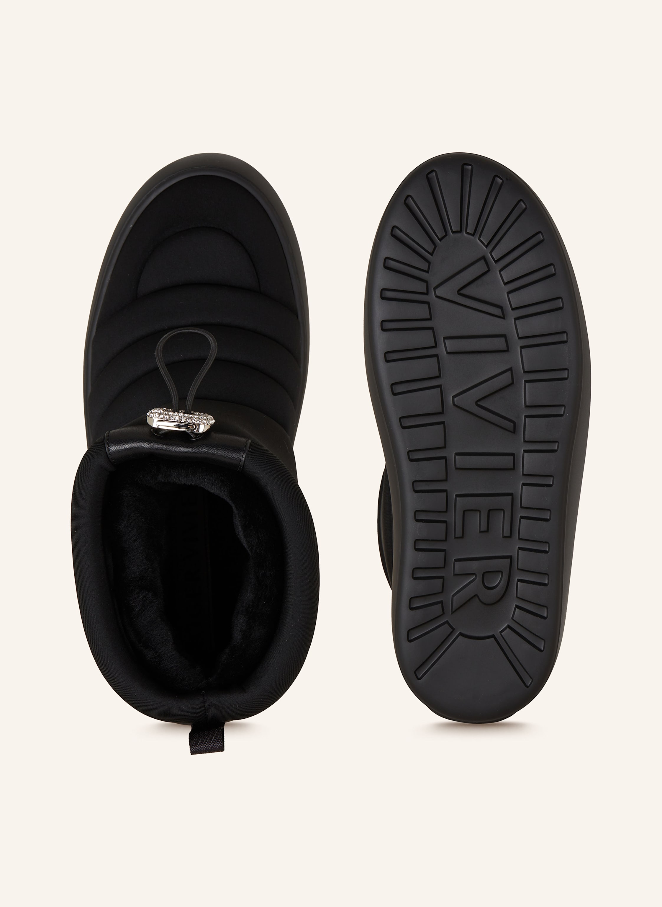 Thumbnail - Roger Vivier Boots Viv Mit Schmucksteinen schwarz