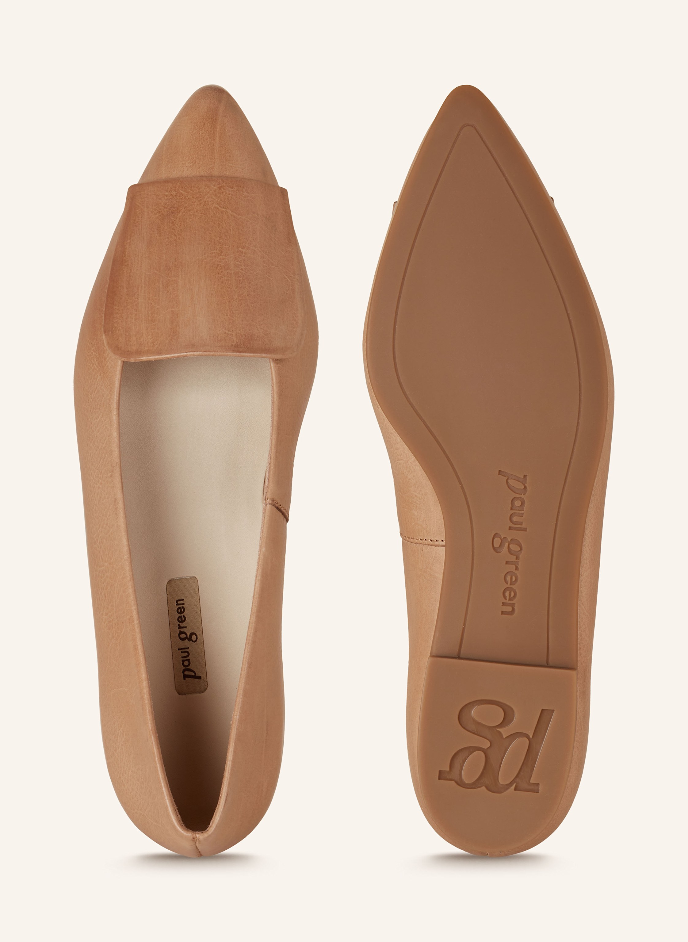 Thumbnail - Paul Green Ballerinas braun