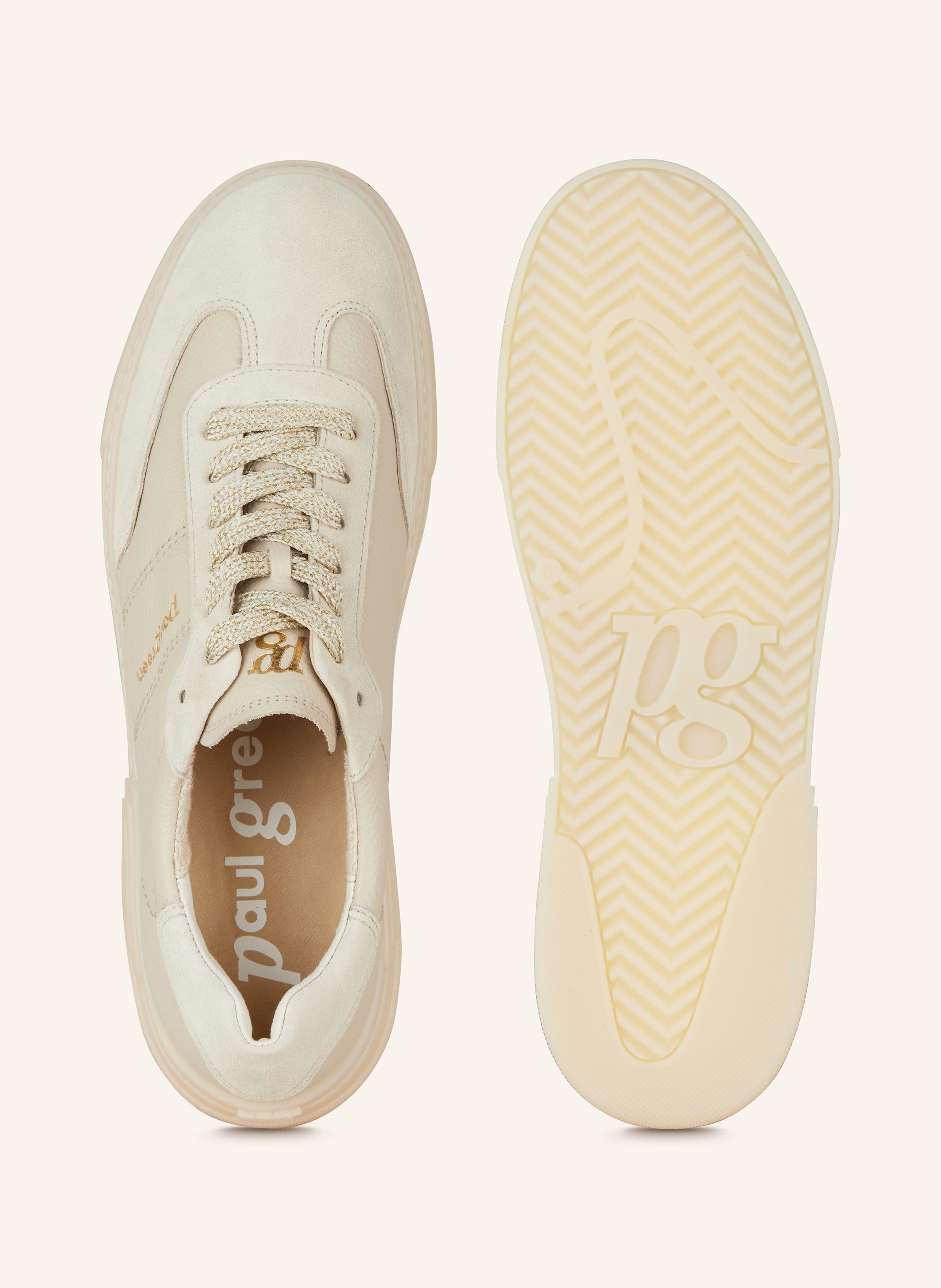 Thumbnail - Paul Green Sneaker beige
