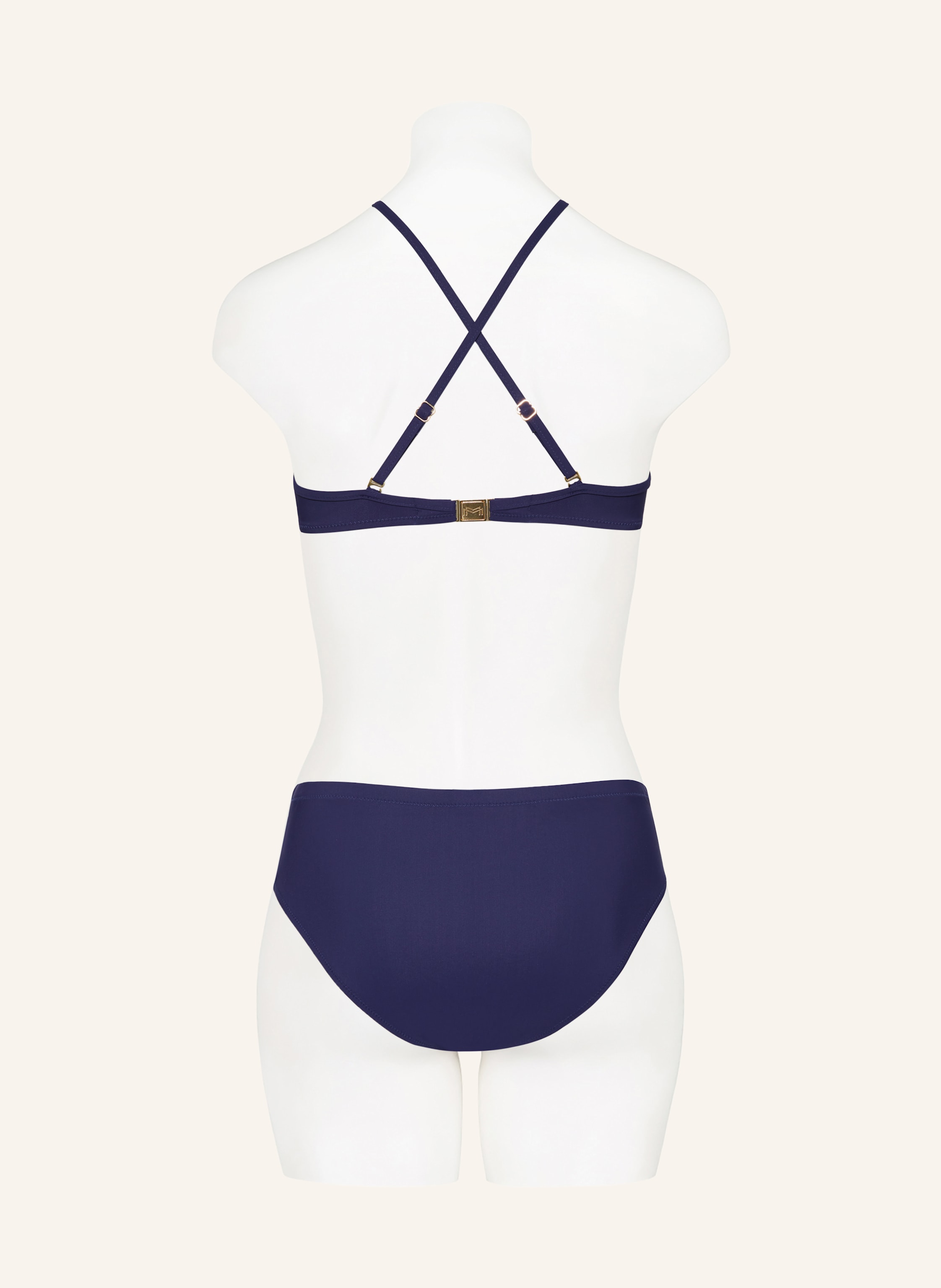 Thumbnail - Maryan Mehlhorn Bügel-Bikini-Top Elements blau