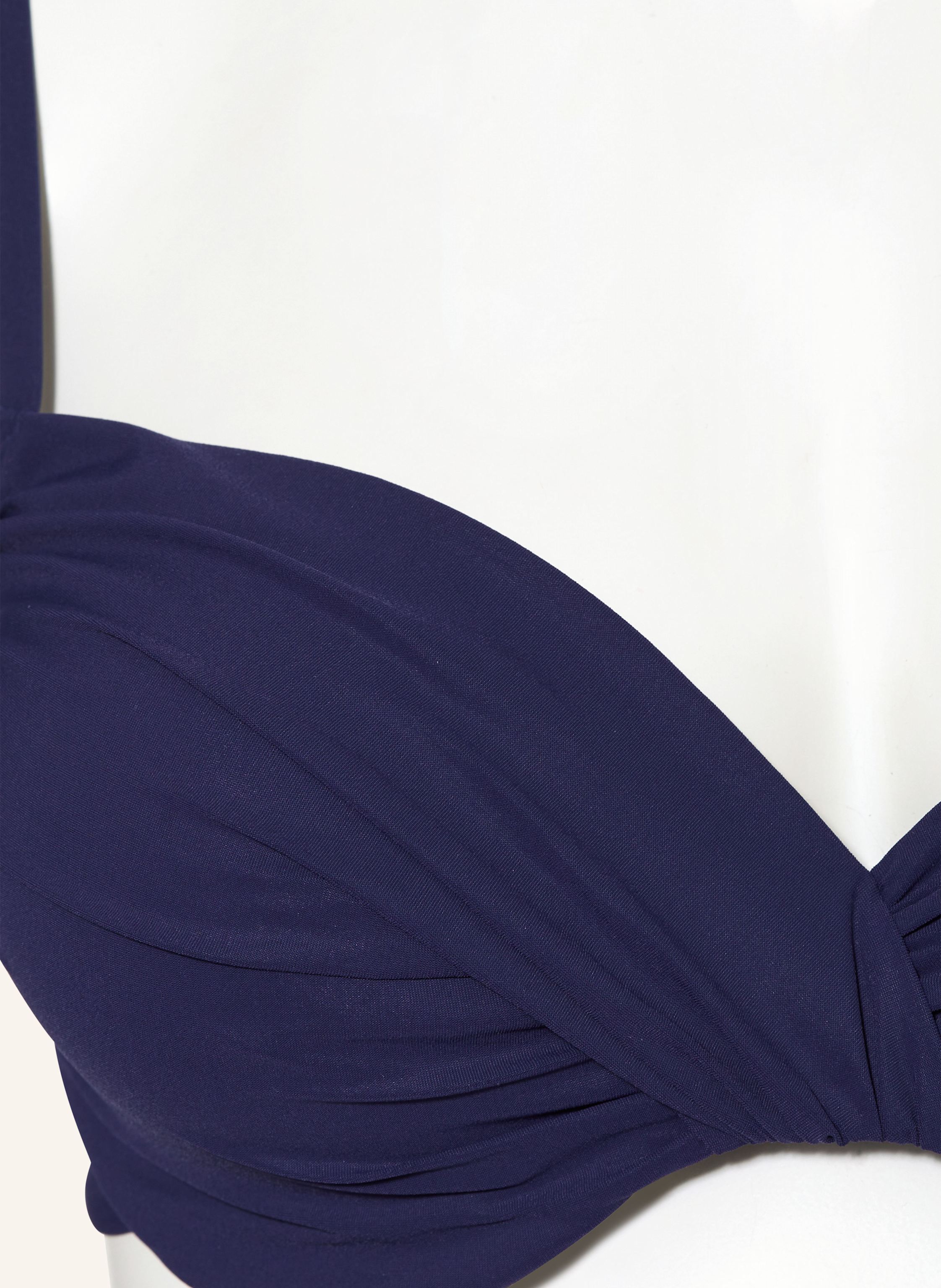 Thumbnail - Maryan Mehlhorn Bügel-Bikini-Top Elements blau