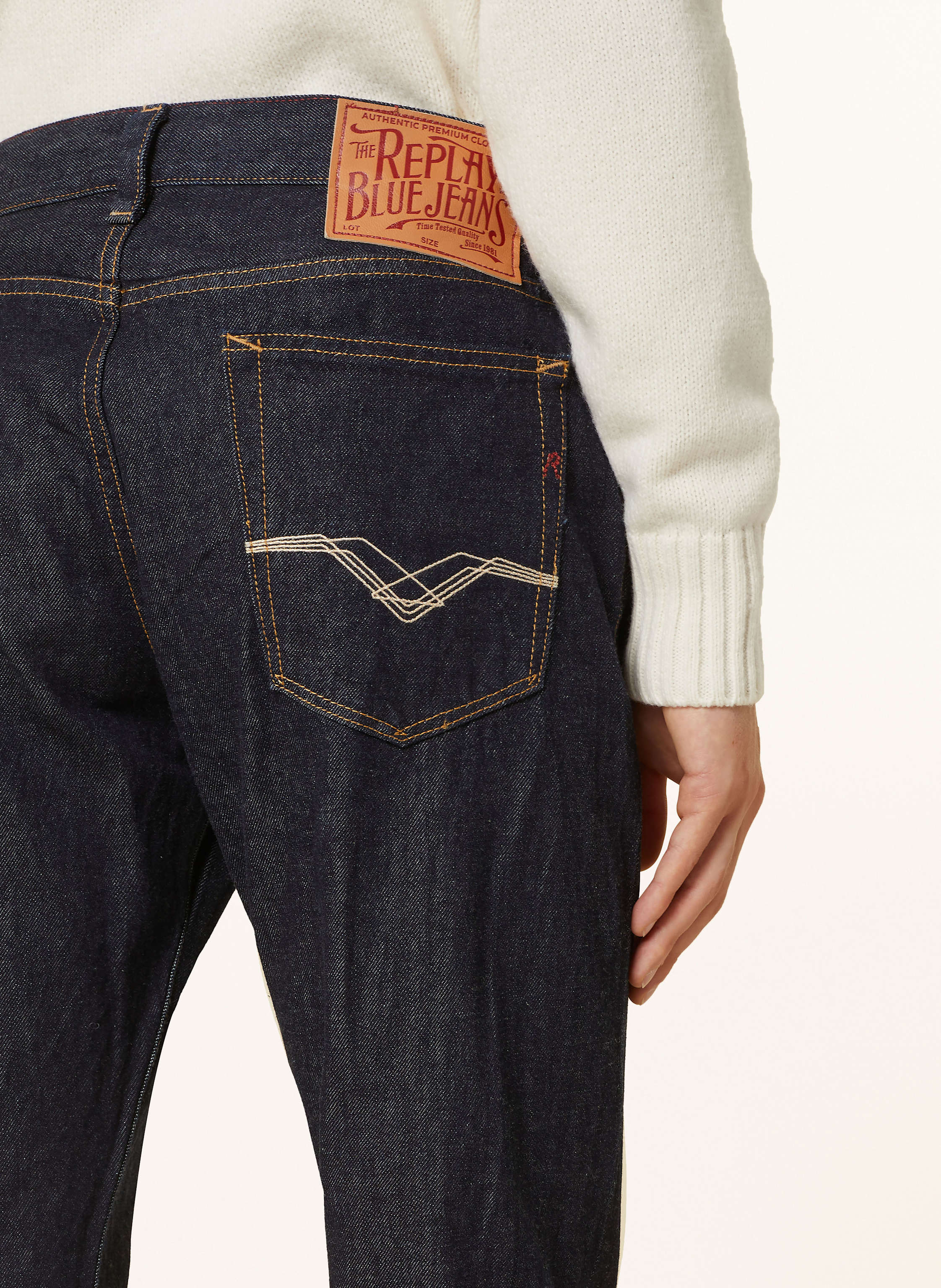 Thumbnail - Replay Jeans Regular Fit blau