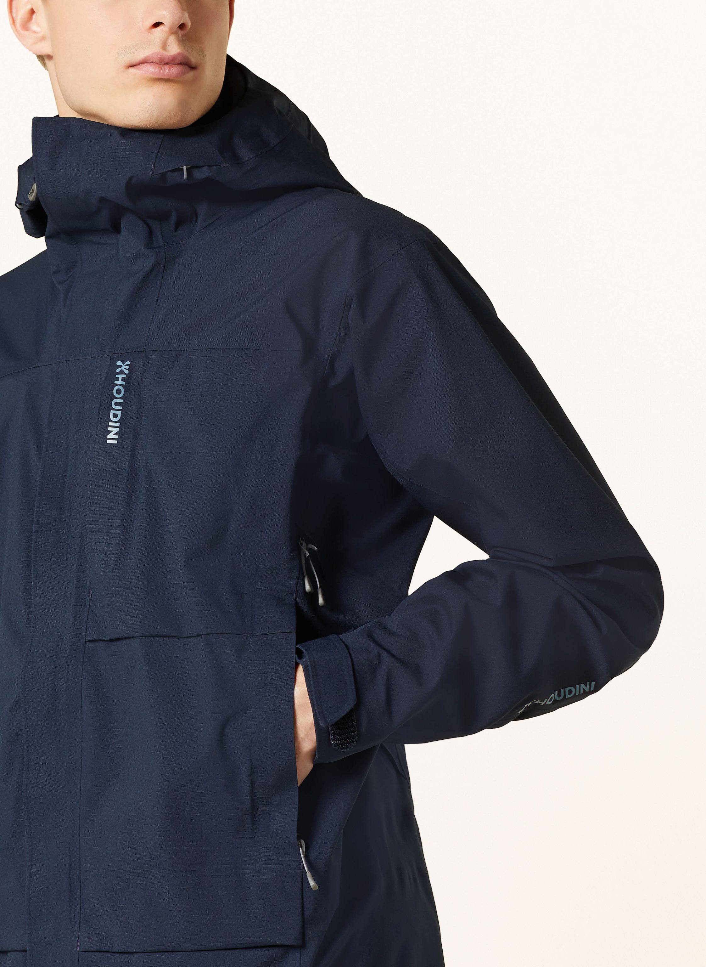 Thumbnail - Houdini Hardshell-Skijacke Rollercoster blau