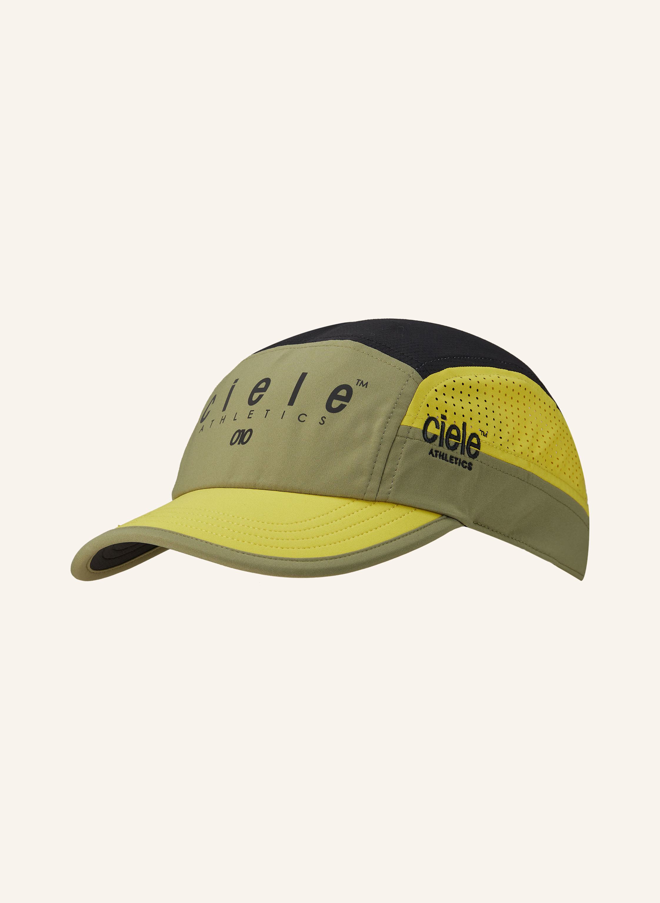 ciele athletics Cap DECADE mit UV Schutz 40 in oliv dunkelgelb schwarz