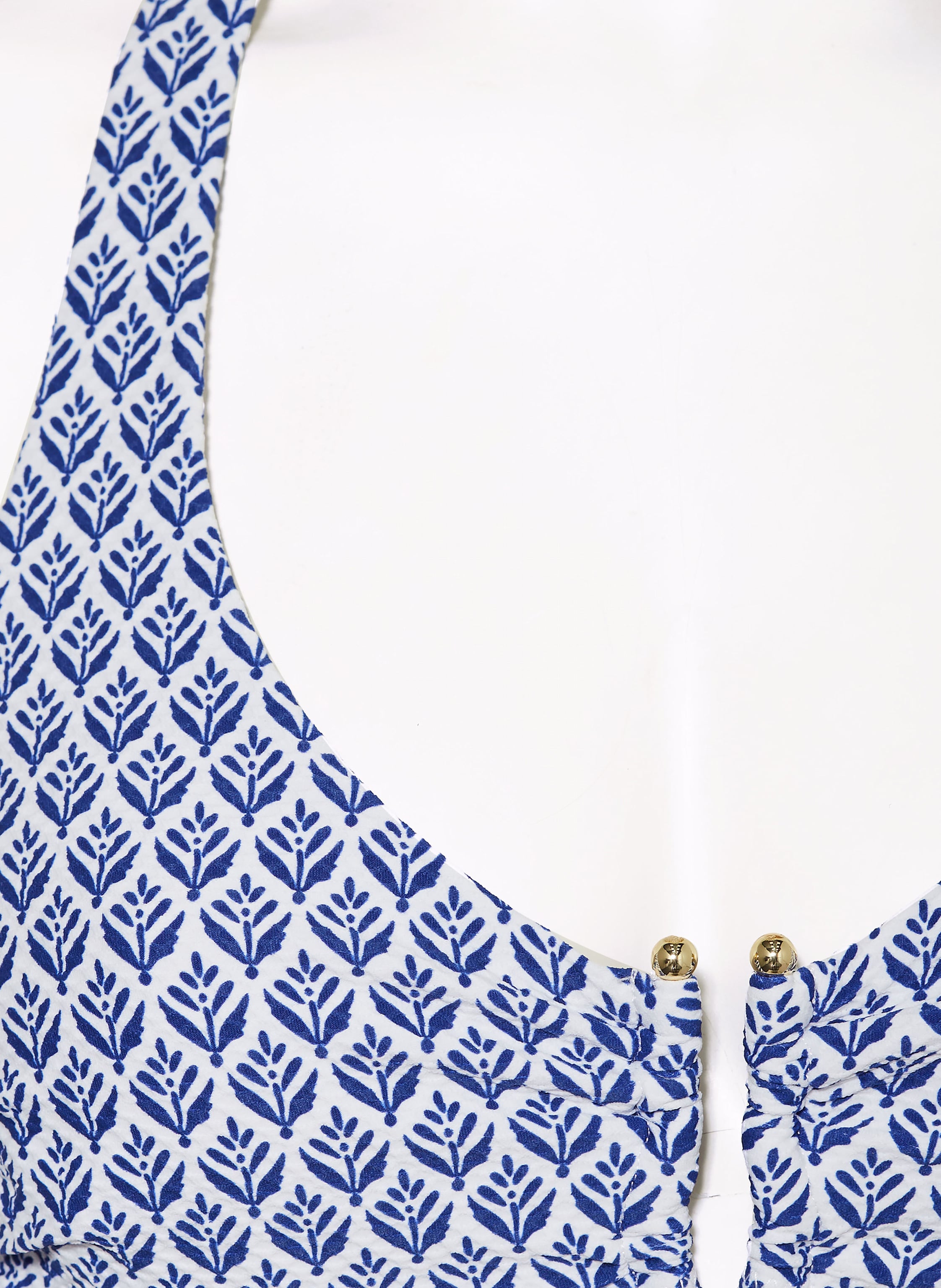 Thumbnail - Heidi Klein Bügel-Bikini-Top Cape Cod blau