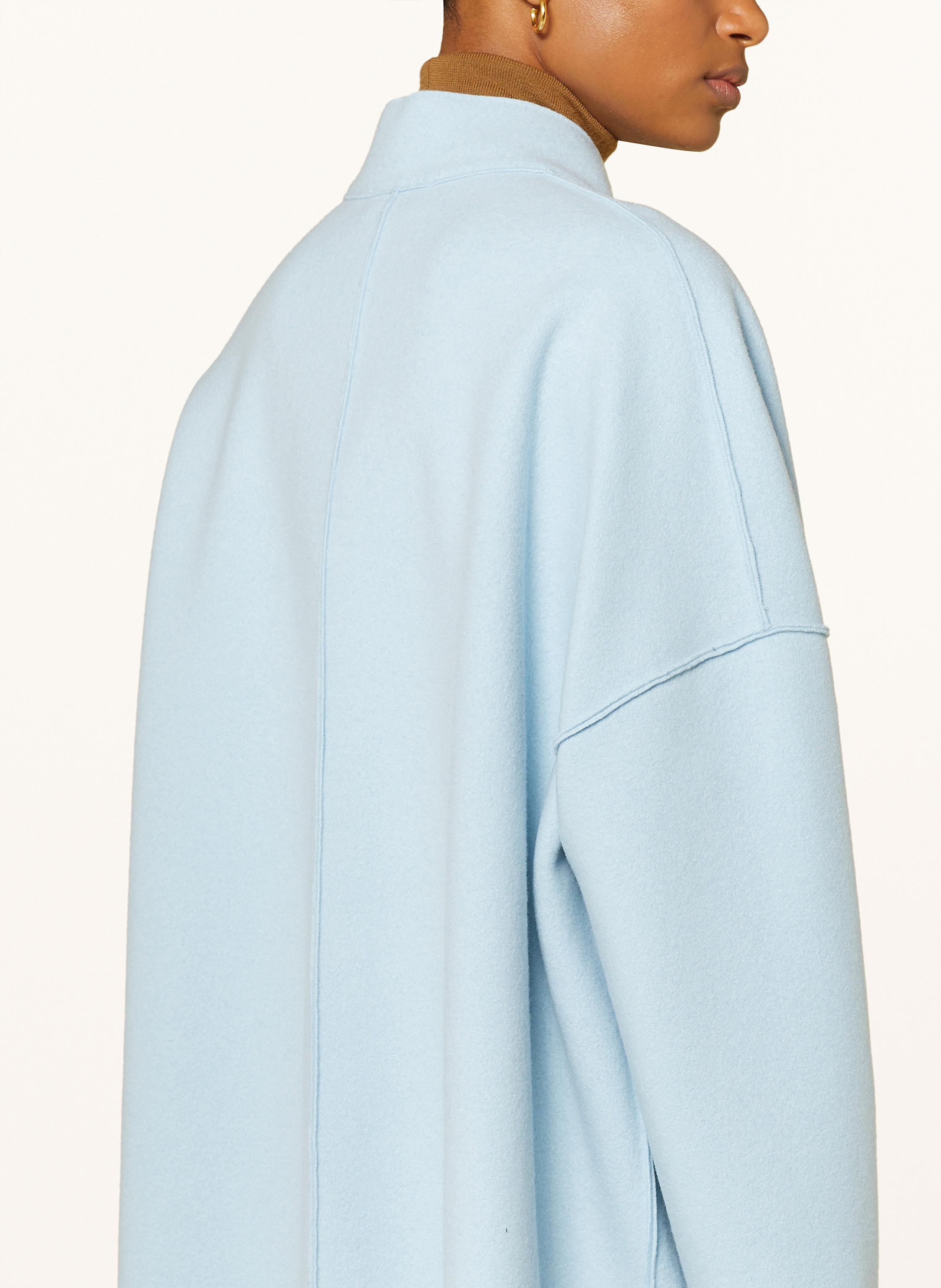 Thumbnail - Lunaria Cashmere Cashmere-Mantel blau