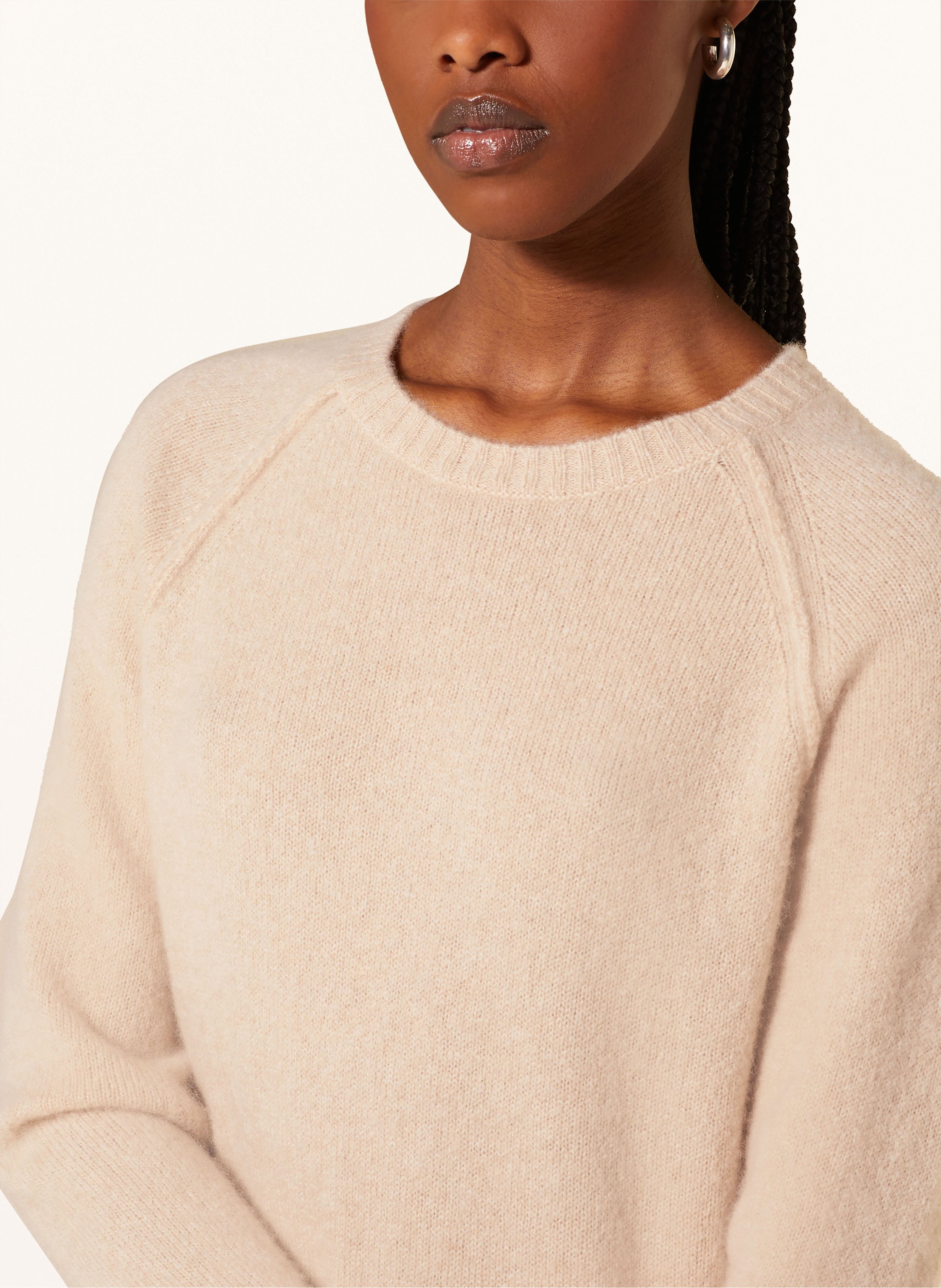Thumbnail - Kujten Cashmere-Pullover Nimbus beige