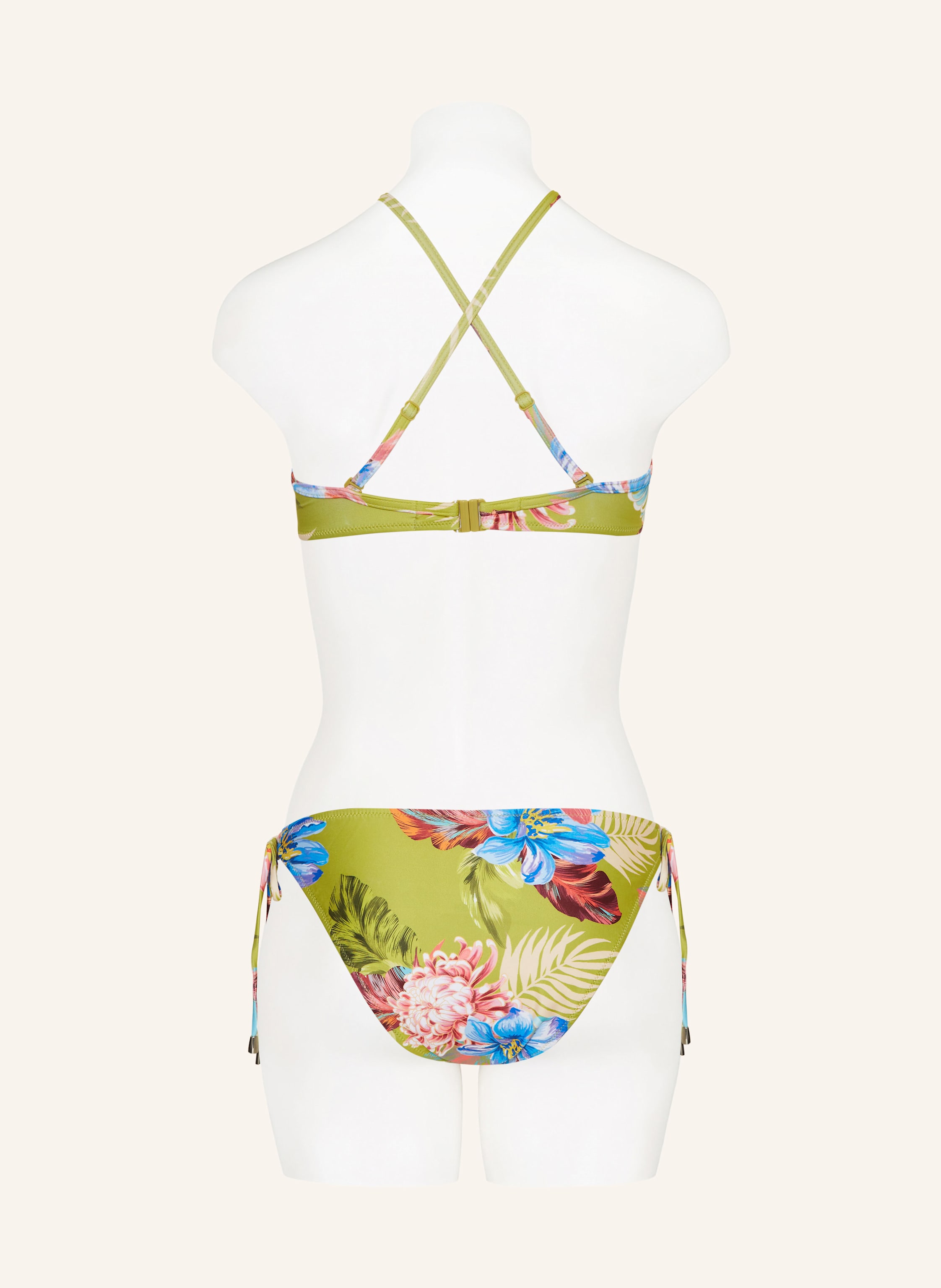 Thumbnail - Lidea Bügel-Bikini-Top Botanic Burst gruen