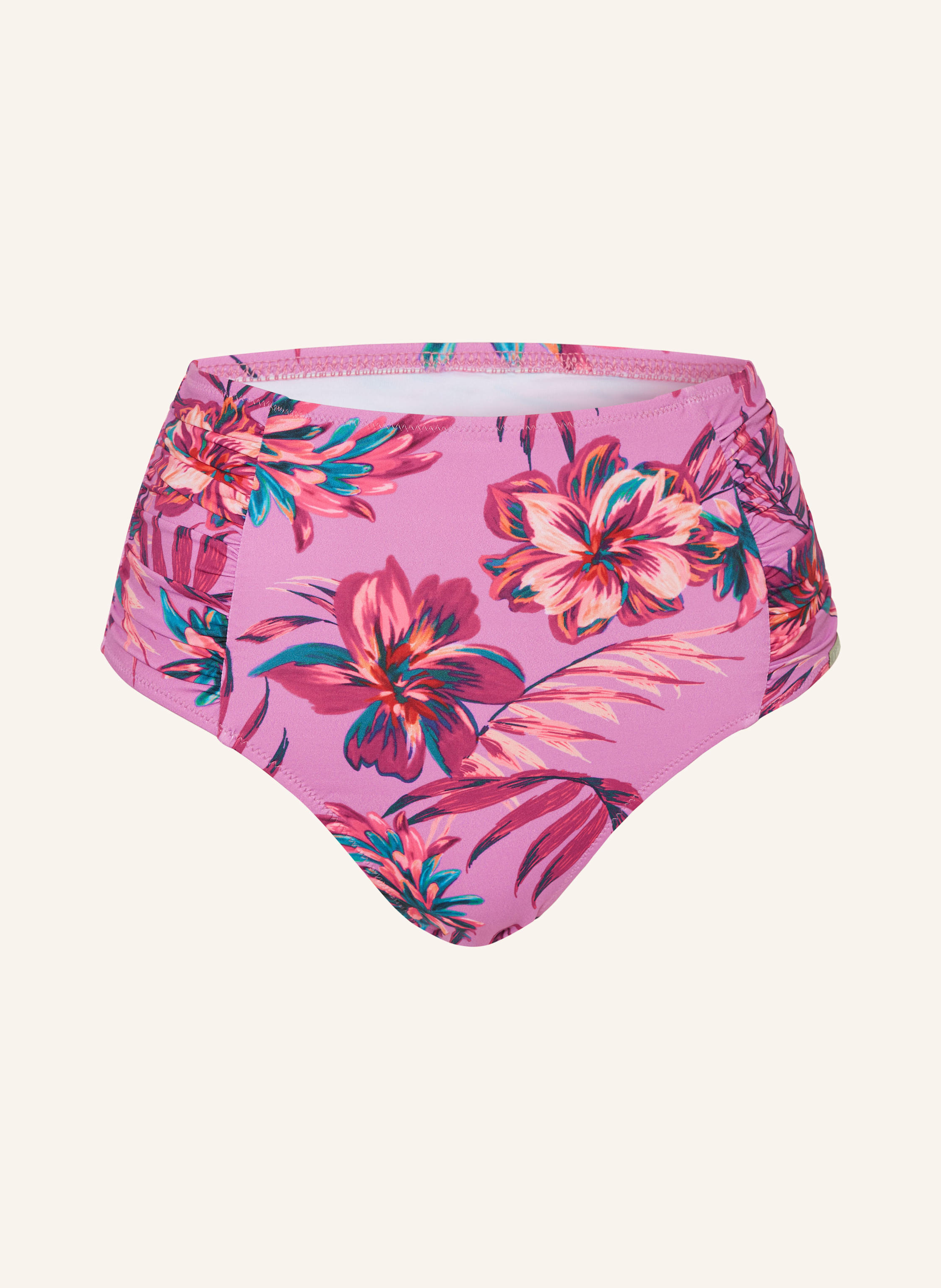 Baby pink high waisted bikini store