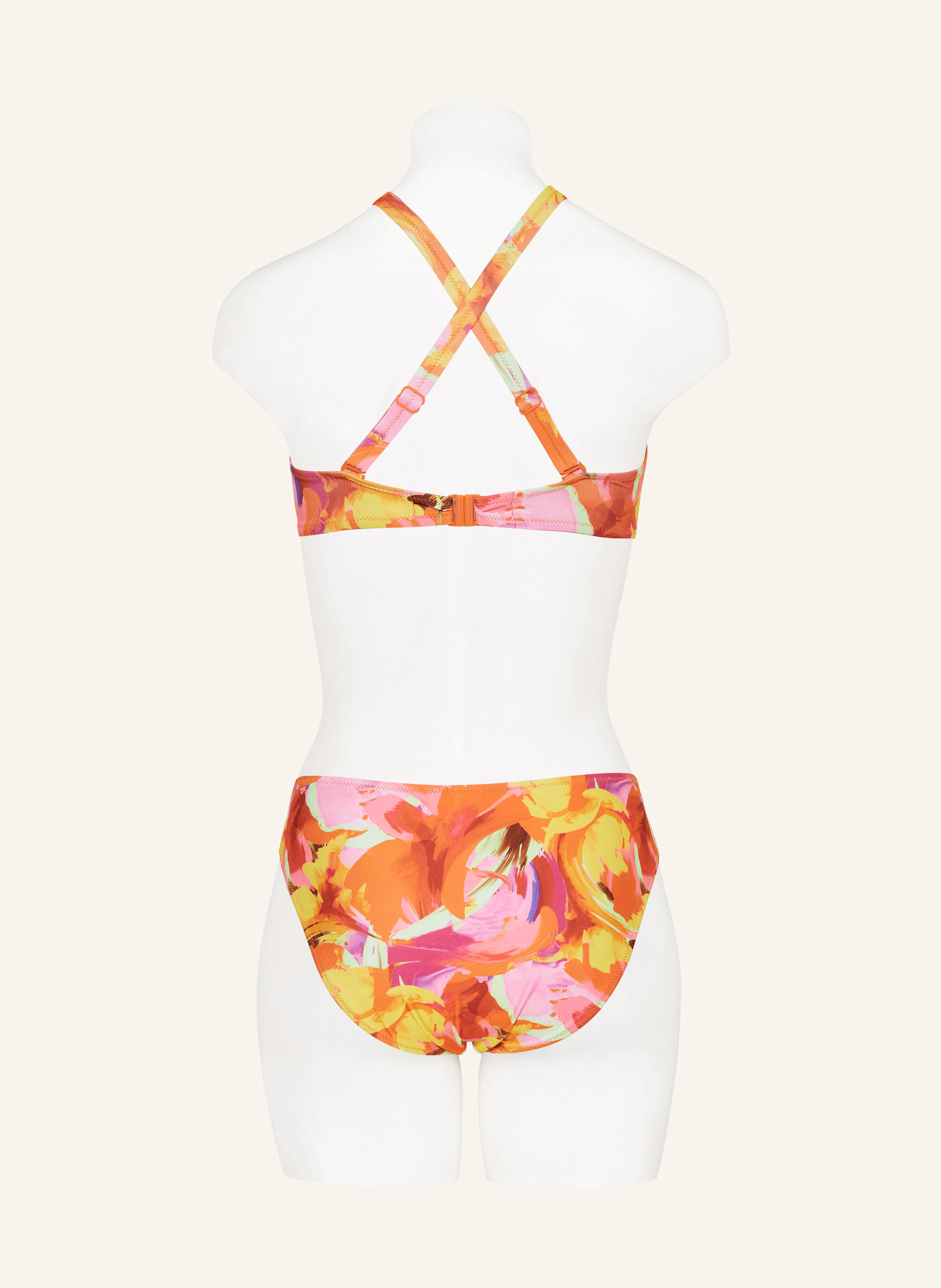 Thumbnail - Lidea Bügel-Bikini-Top Neon Nostalgia orange