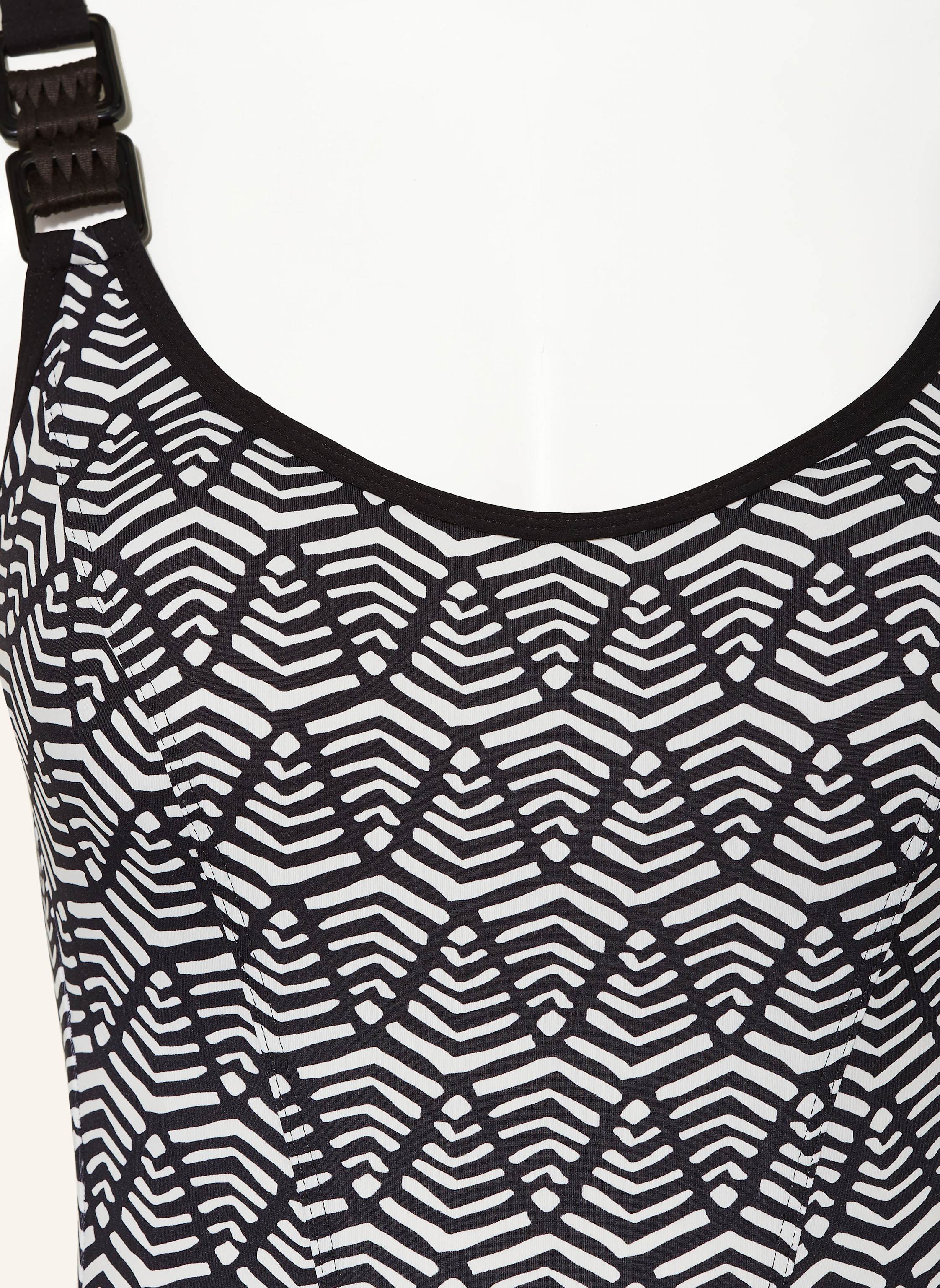 Thumbnail - Lidea Badeanzug Dashed Pulse schwarz