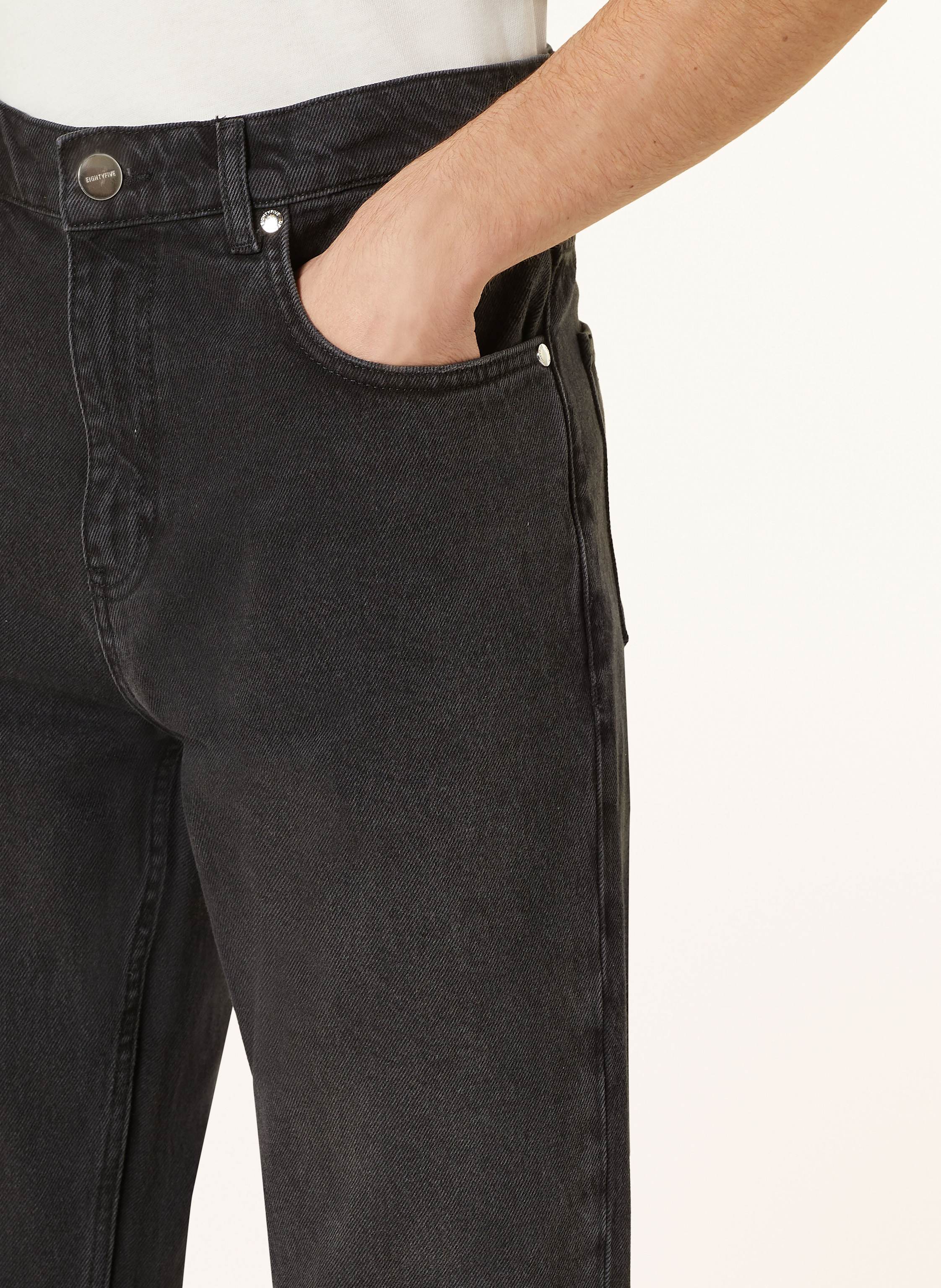 Thumbnail - Eightyfive Jeans Straight Fit schwarz