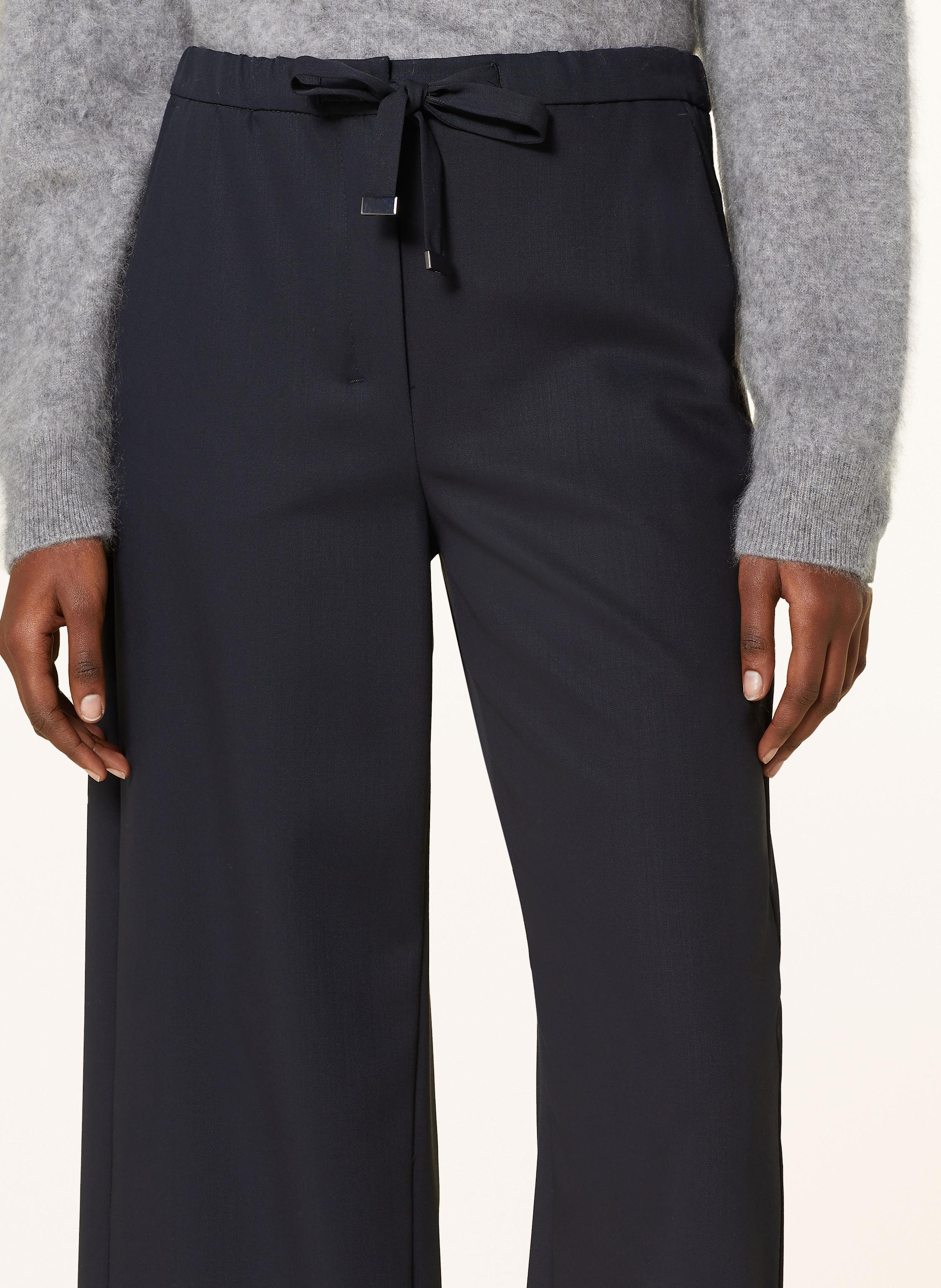 Thumbnail - S Max Mara Marlenehose Argenta blau
