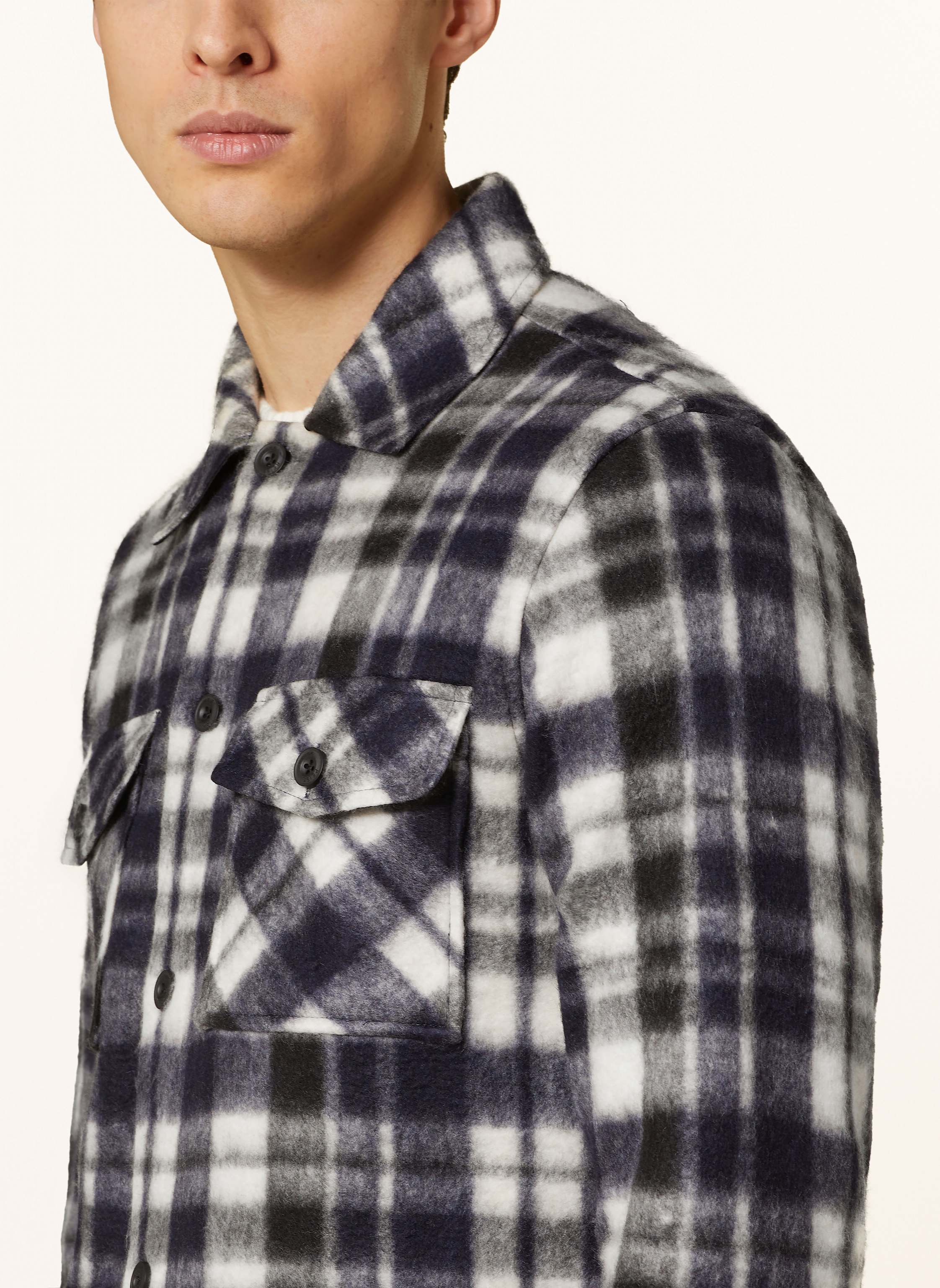 Thumbnail - Reiss Overshirt blau