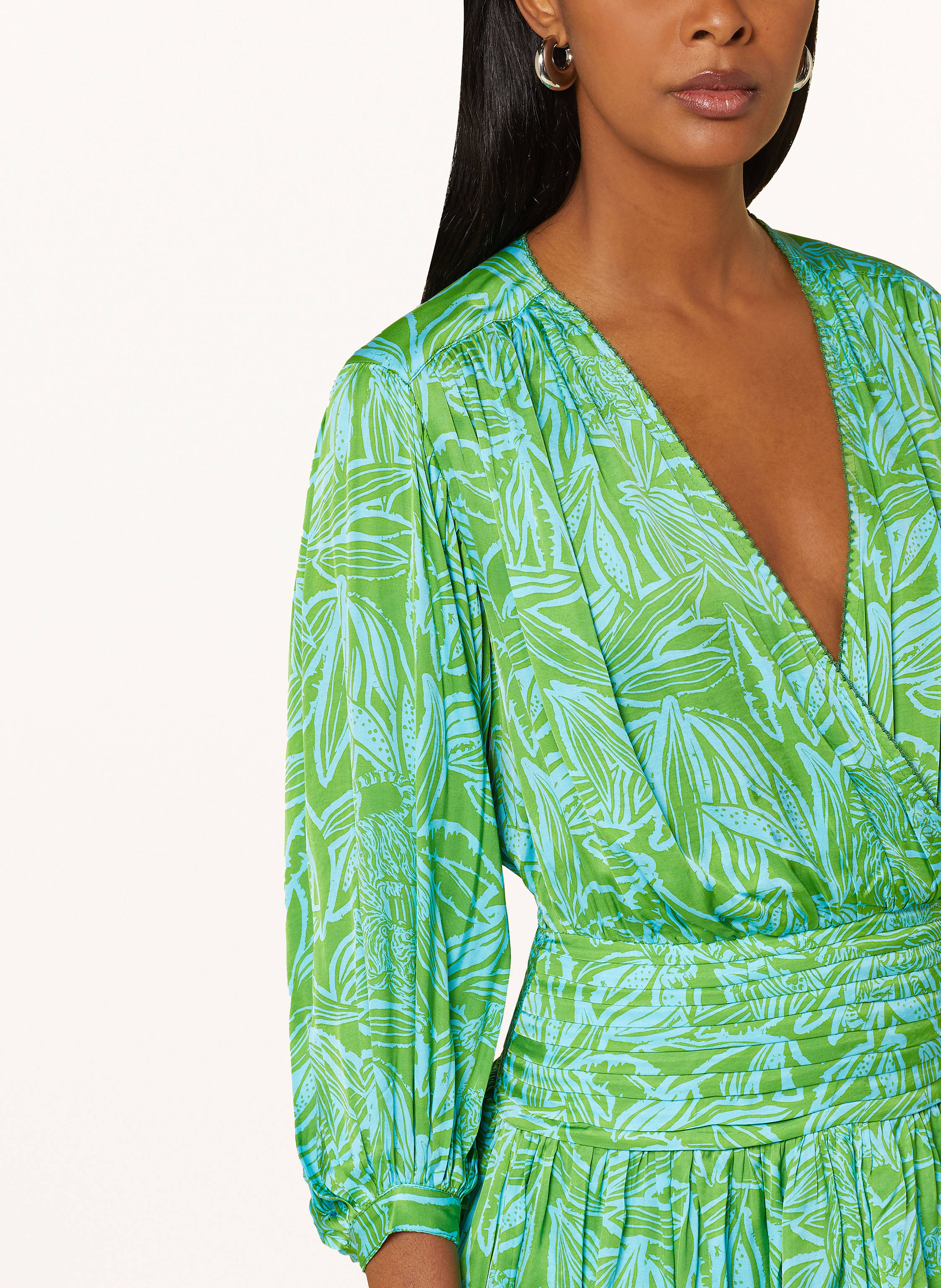 Thumbnail - Poupette St Barth Strandkleid Colleen gruen