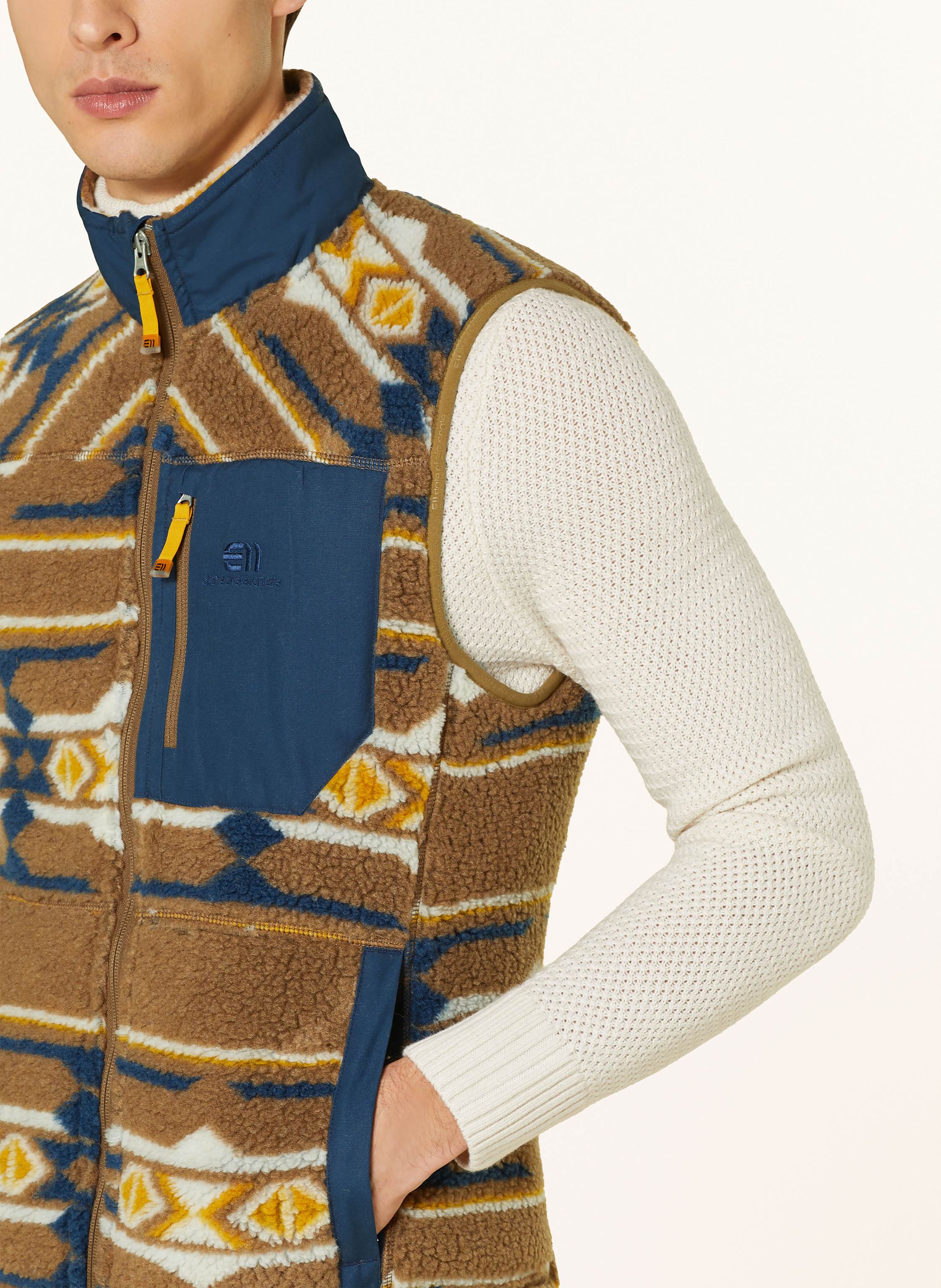 Thumbnail - State Of Elevenate Fleece-Weste Glacier braun