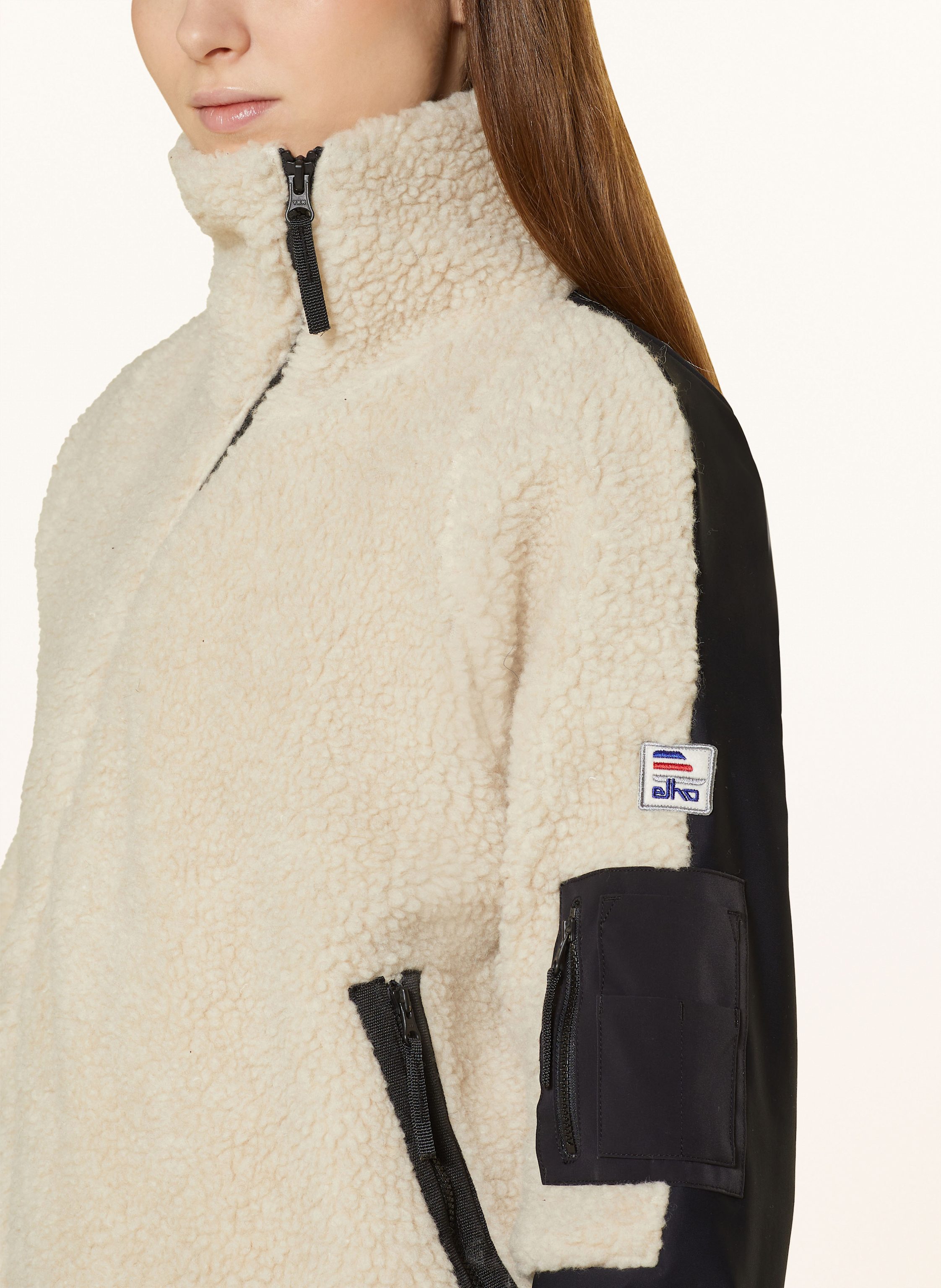 Thumbnail - Elho Fleecejacke Hill weiss