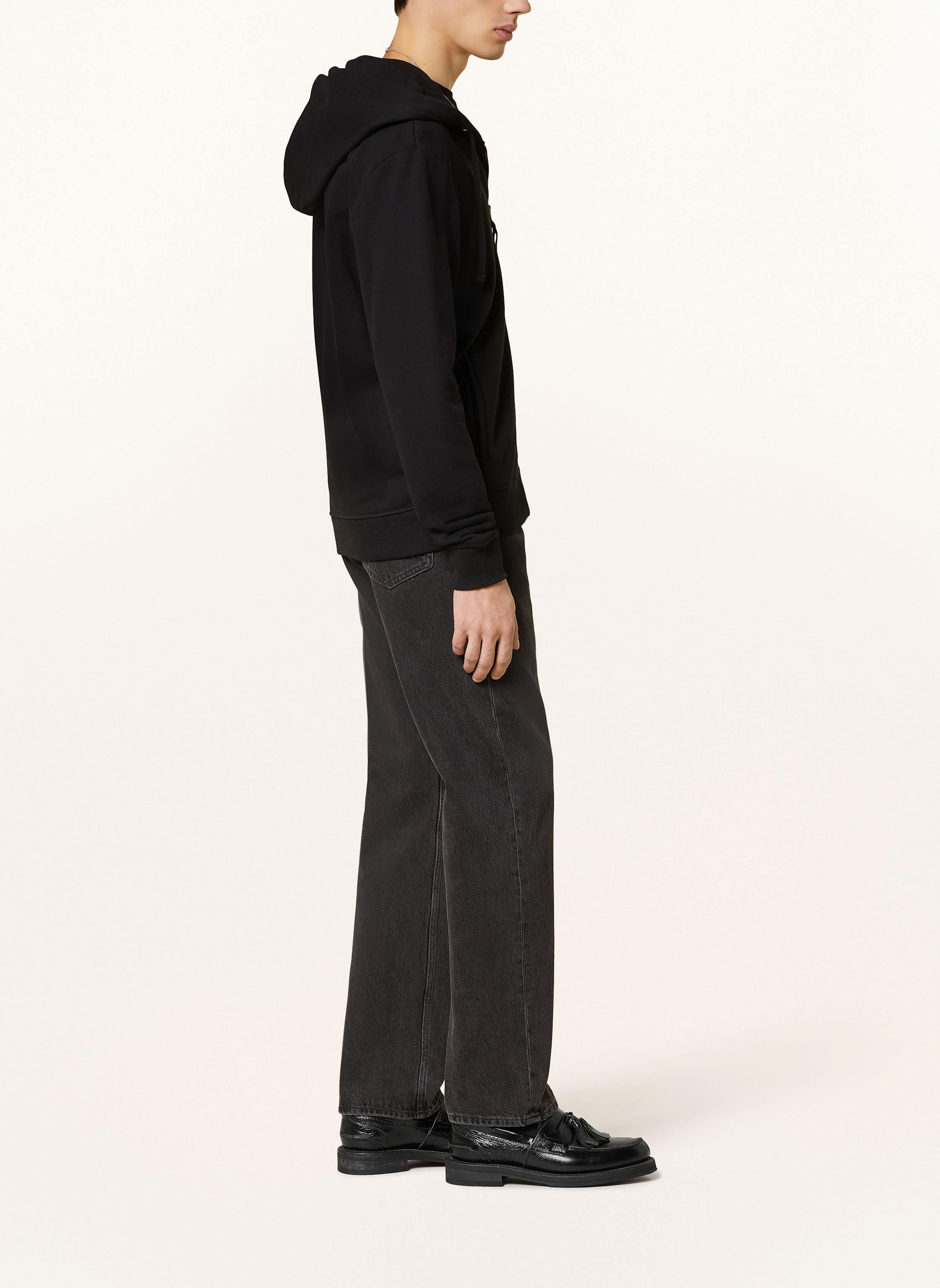 Thumbnail - Allsaints Sweatjacke Raven schwarz