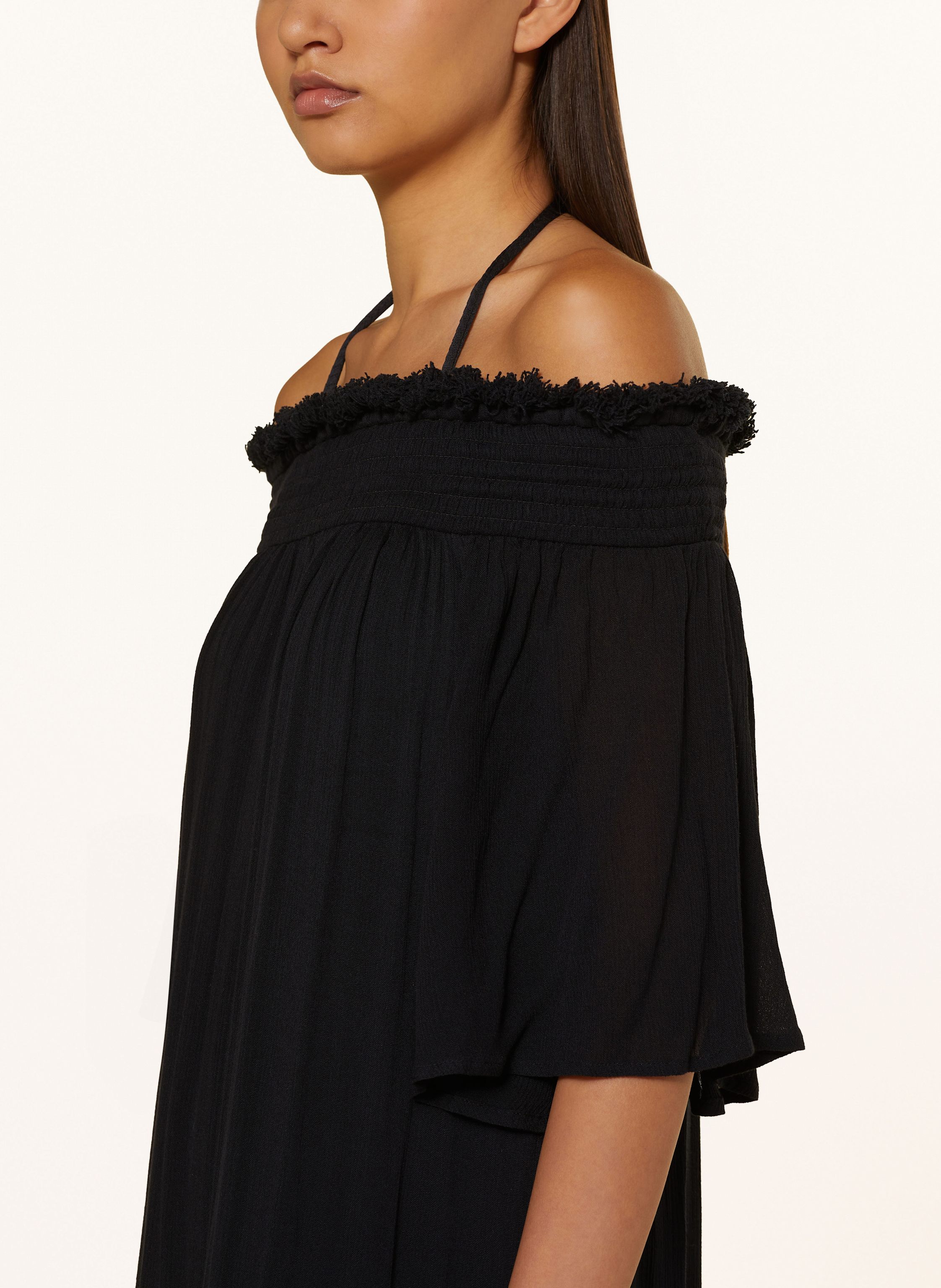 Thumbnail - Watercult Strandkleid Microcraft schwarz