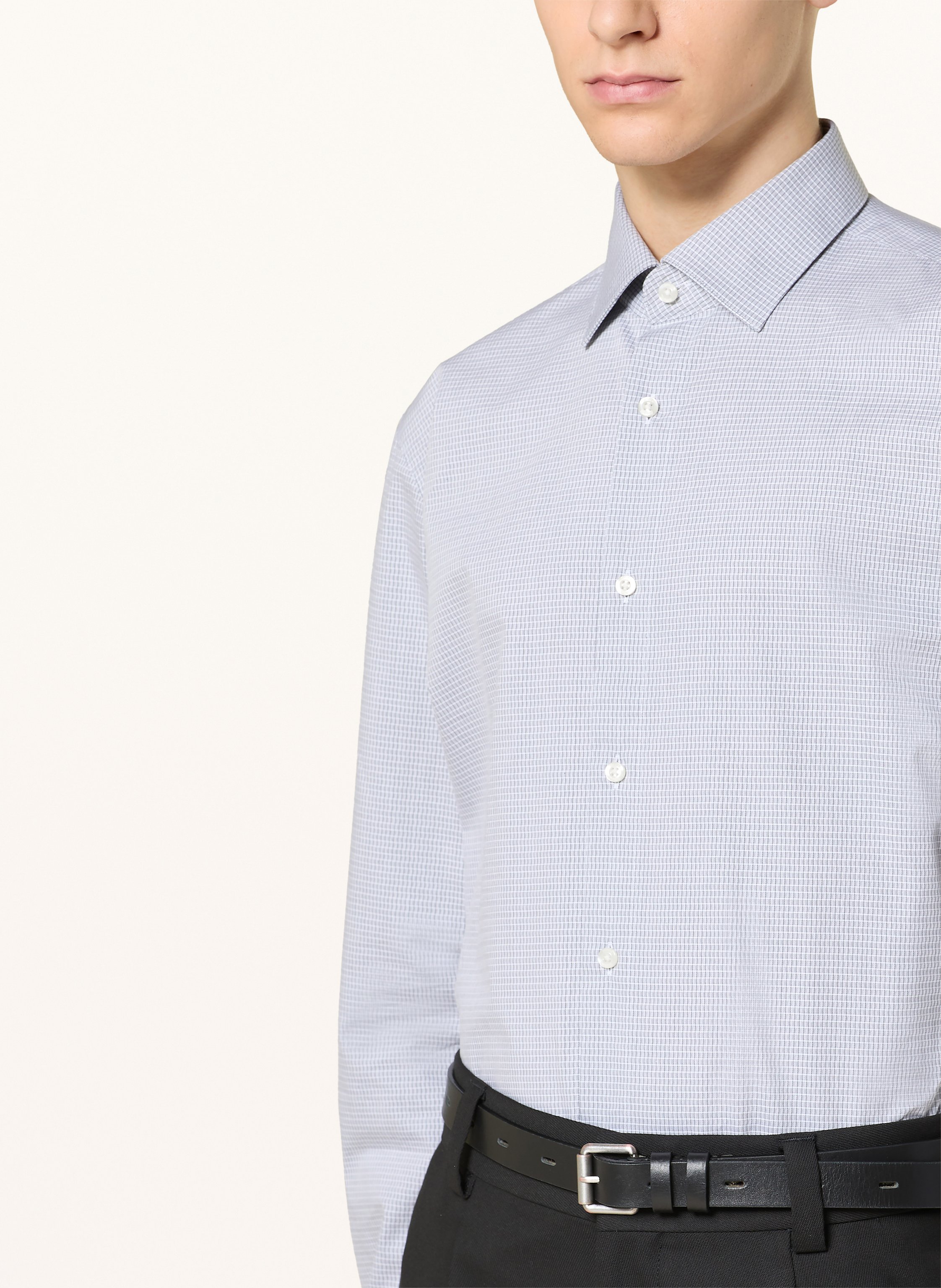 Thumbnail - Hugo Hemd Valerio Modern Fit grau