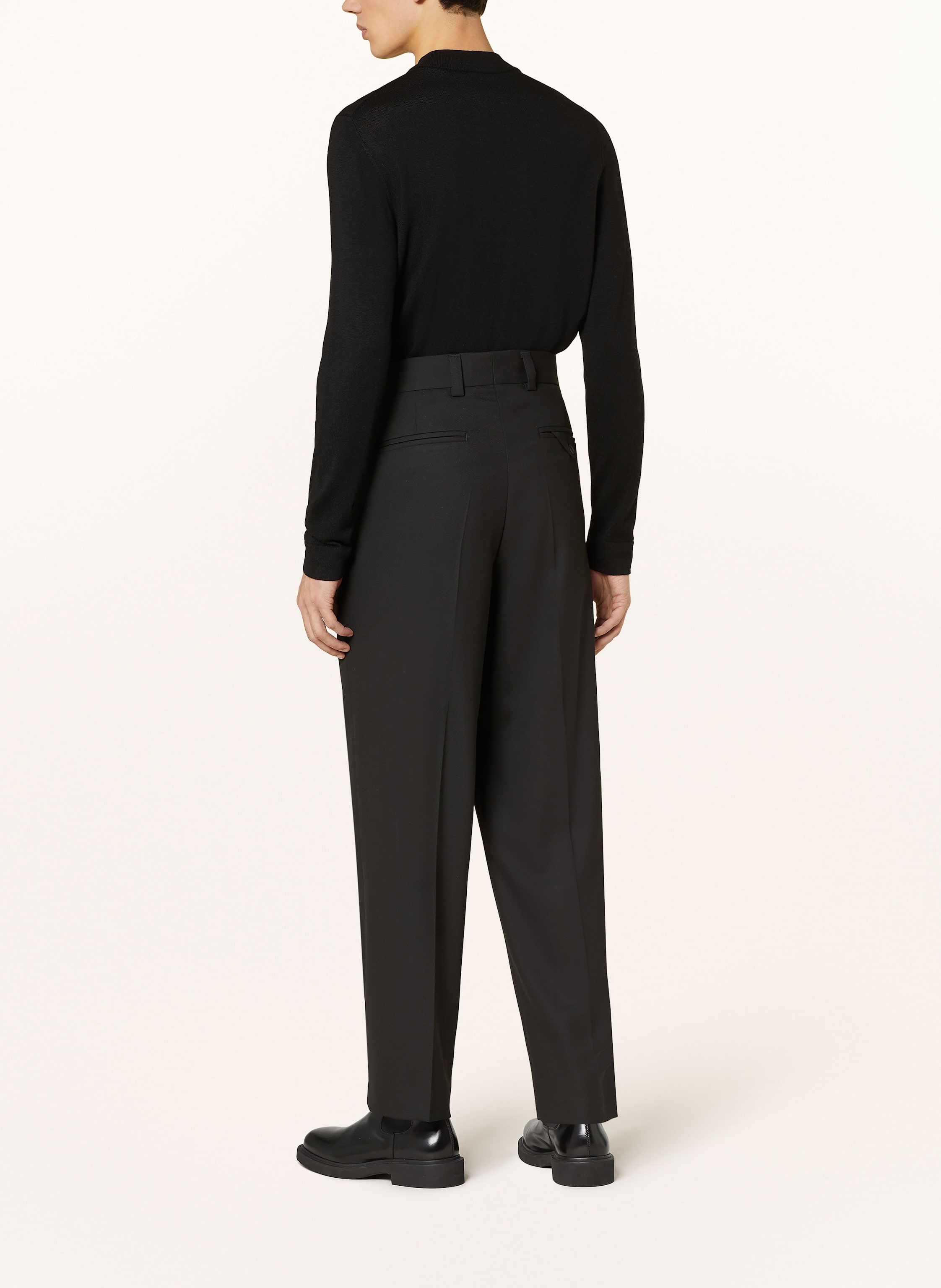 Thumbnail - Hugo Anzugshose Flips schwarz