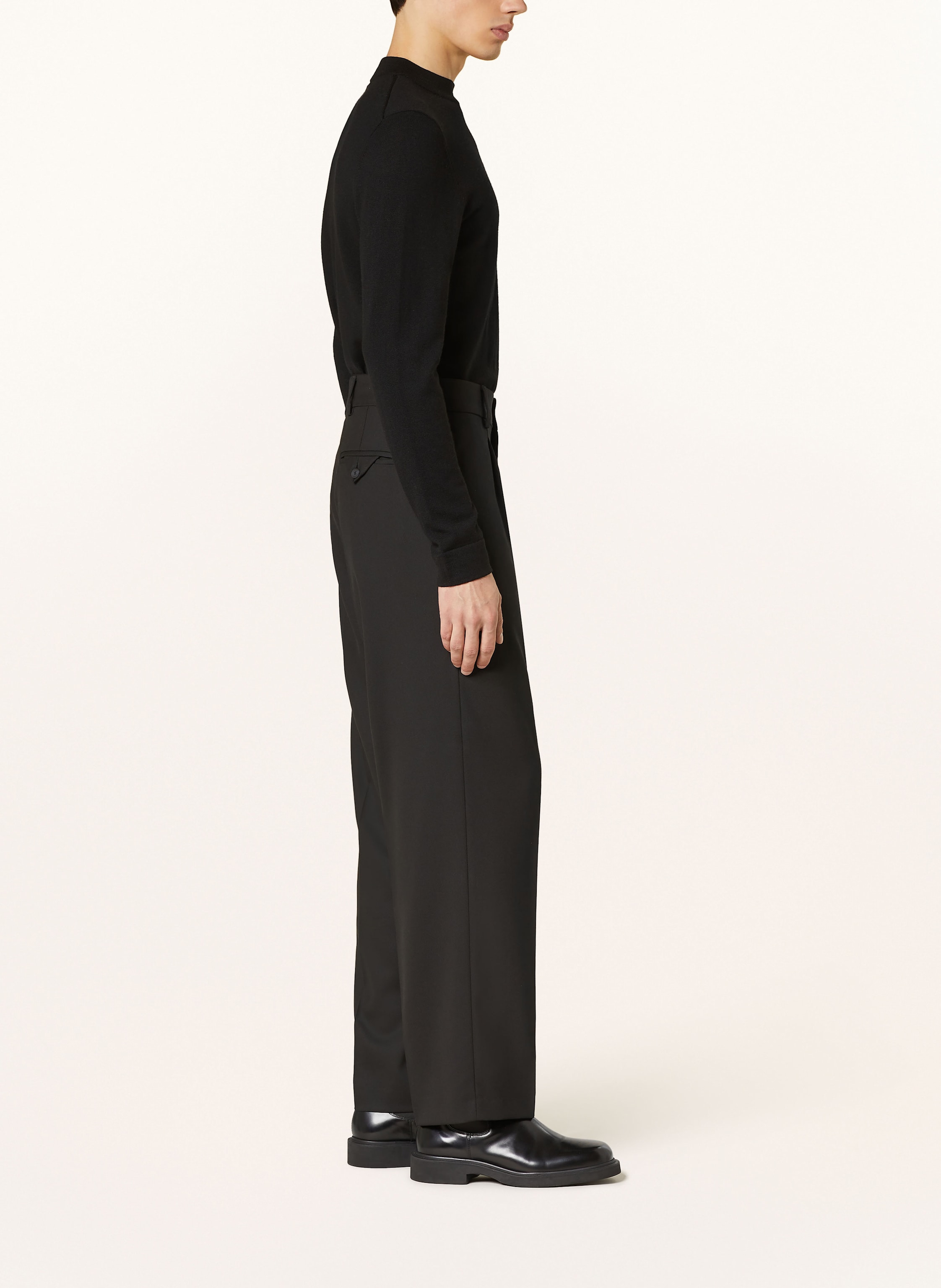 Thumbnail - Hugo Anzugshose Flips schwarz