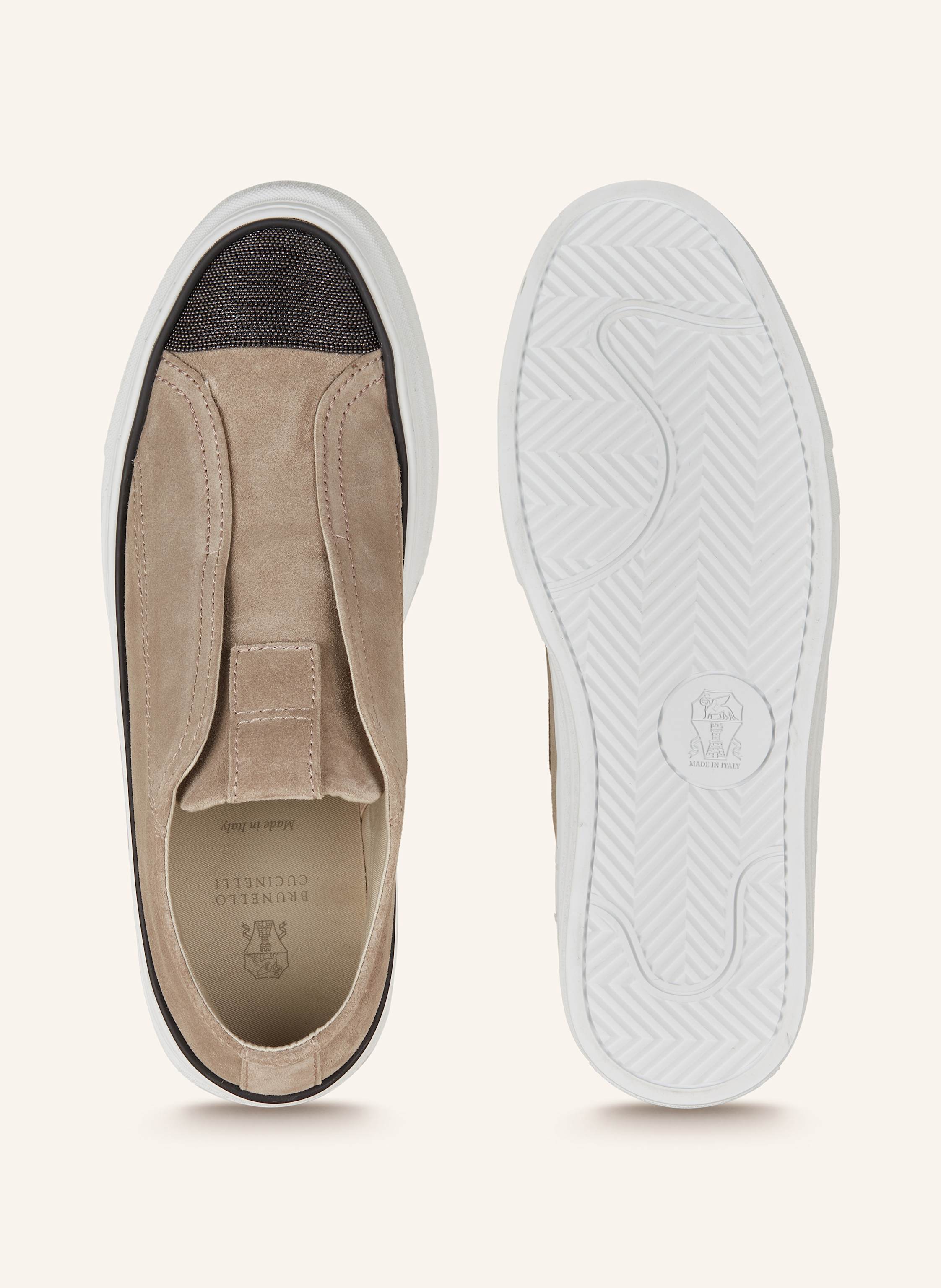 Thumbnail - Brunello Cucinelli Sneaker grau