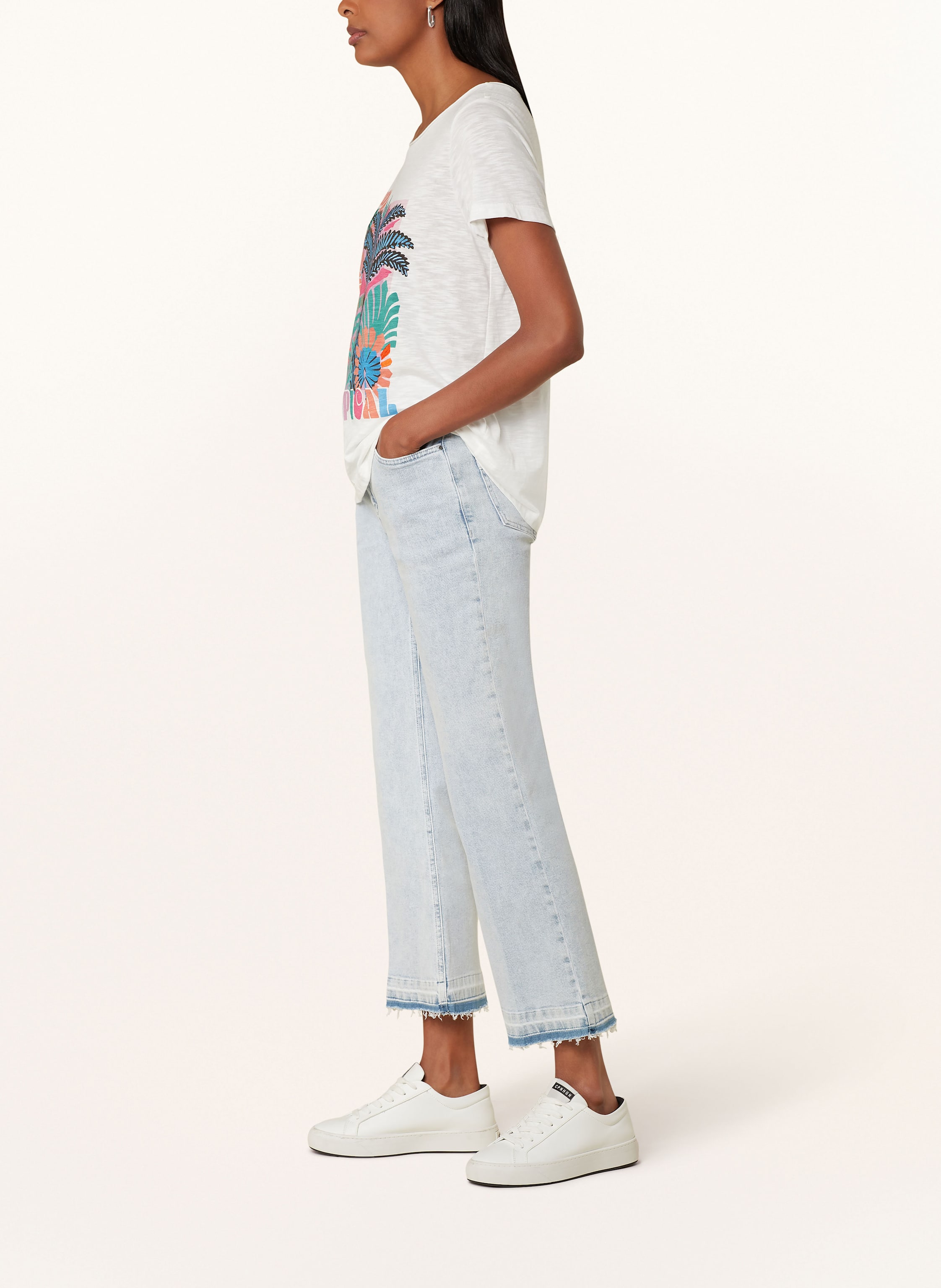 Thumbnail - Milano Italy Flared Jeans blau