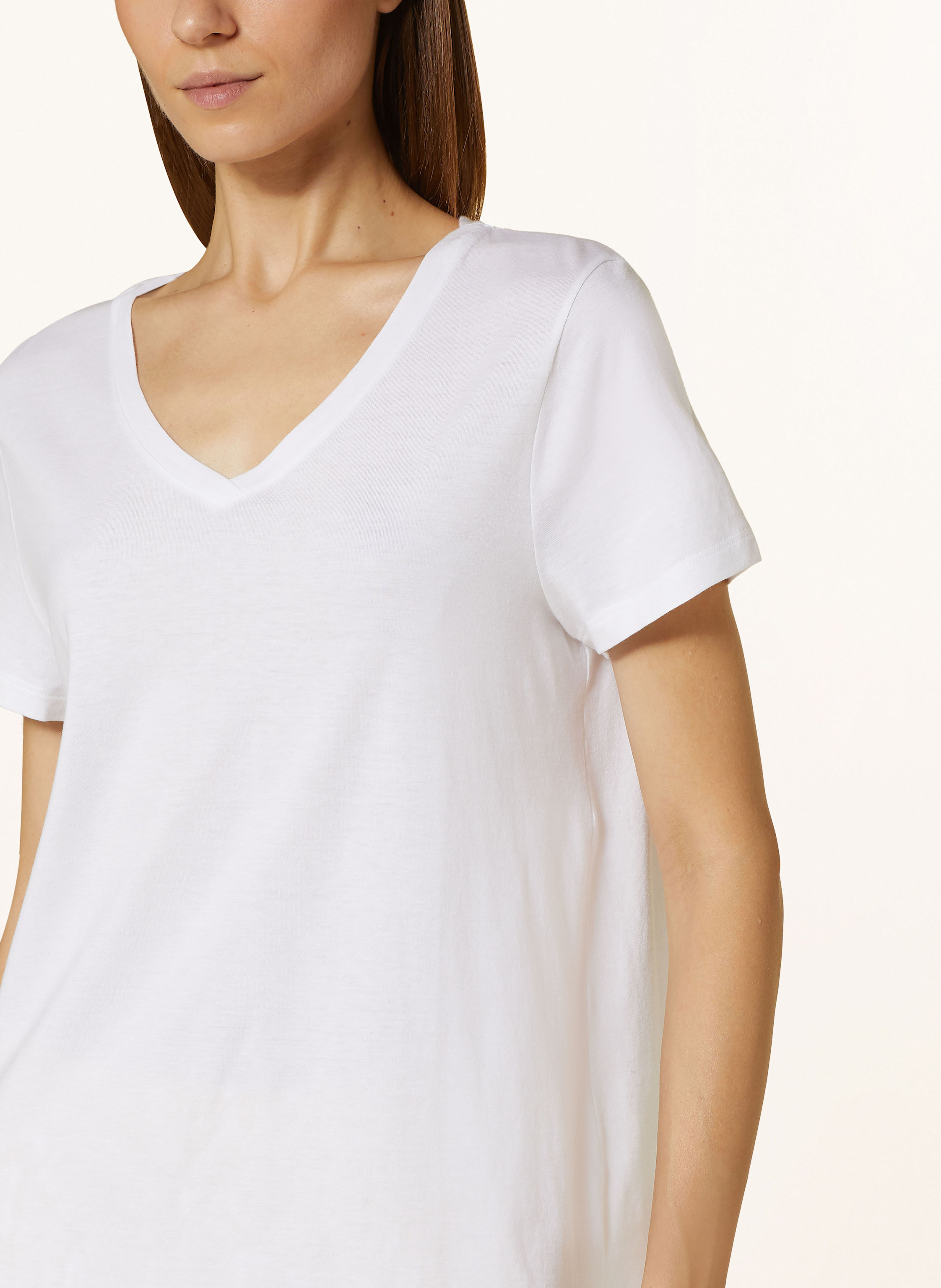 Thumbnail - Hanro Schlafshirt Sleep & Lounge weiss