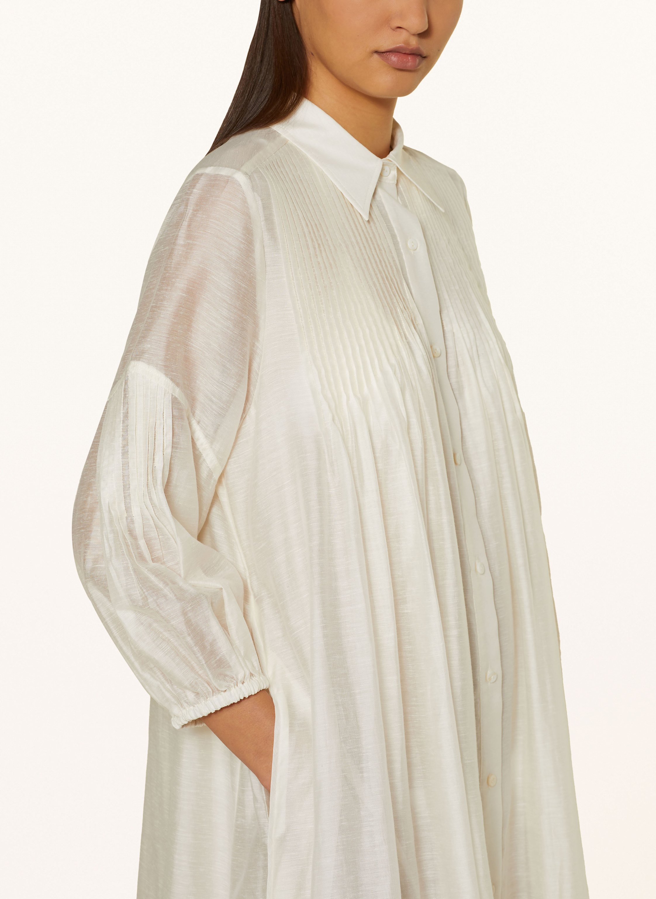 Thumbnail - Maryan Mehlhorn Strandkleid Exuberance Mit 3/4-Arm weiss