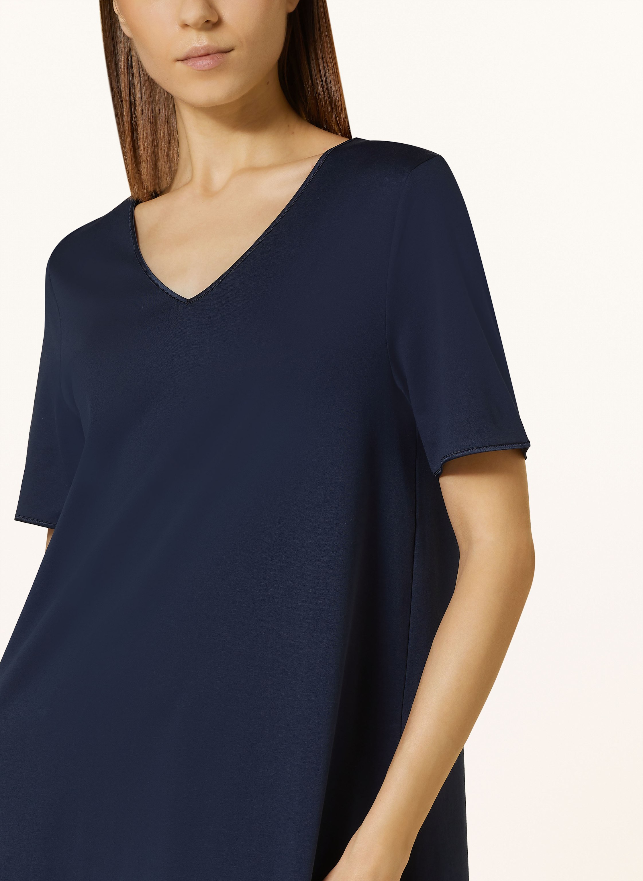 Thumbnail - Hanro Nachthemd Cotton Silk blau