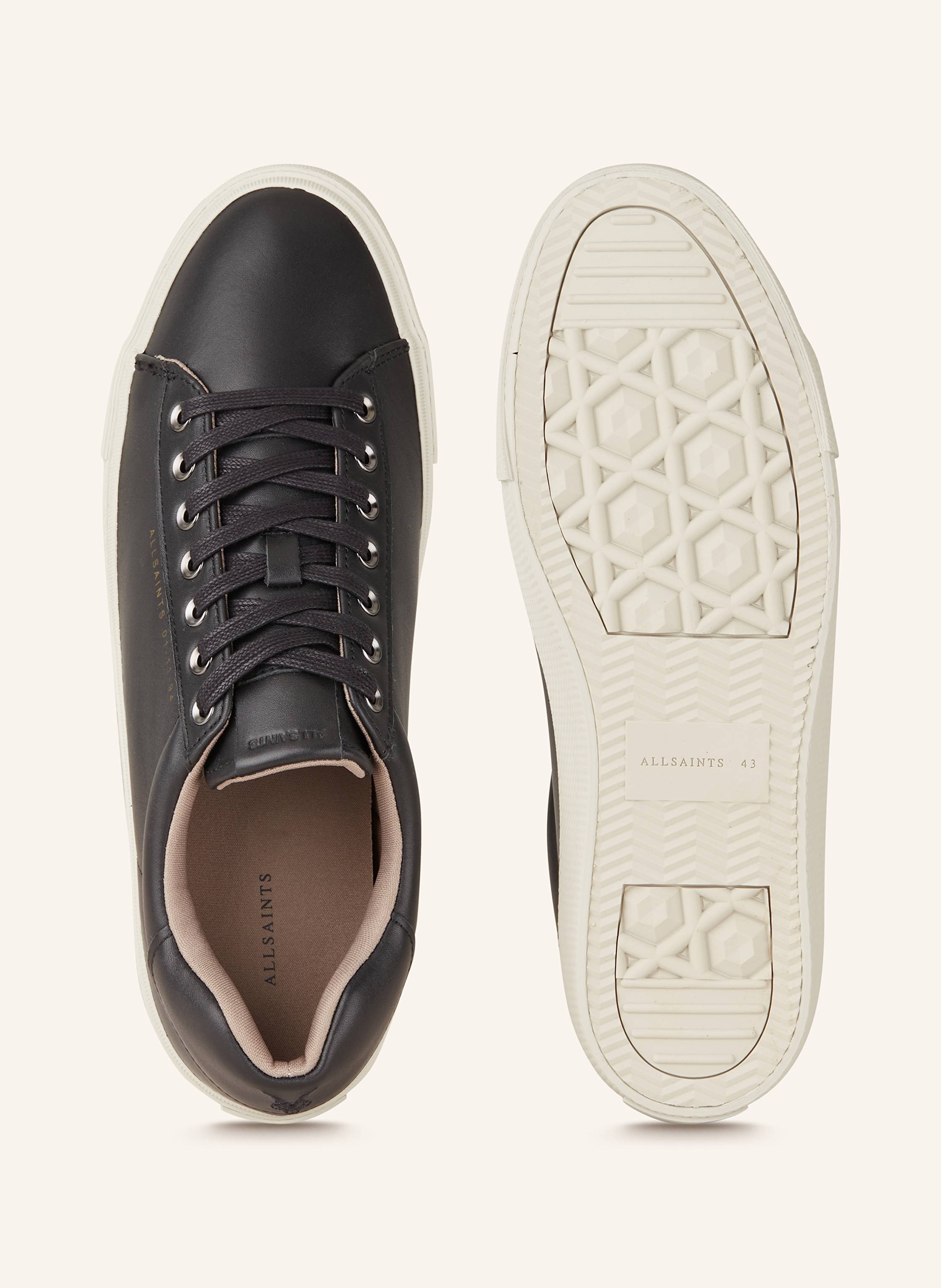 Thumbnail - Allsaints Sneaker Brody schwarz