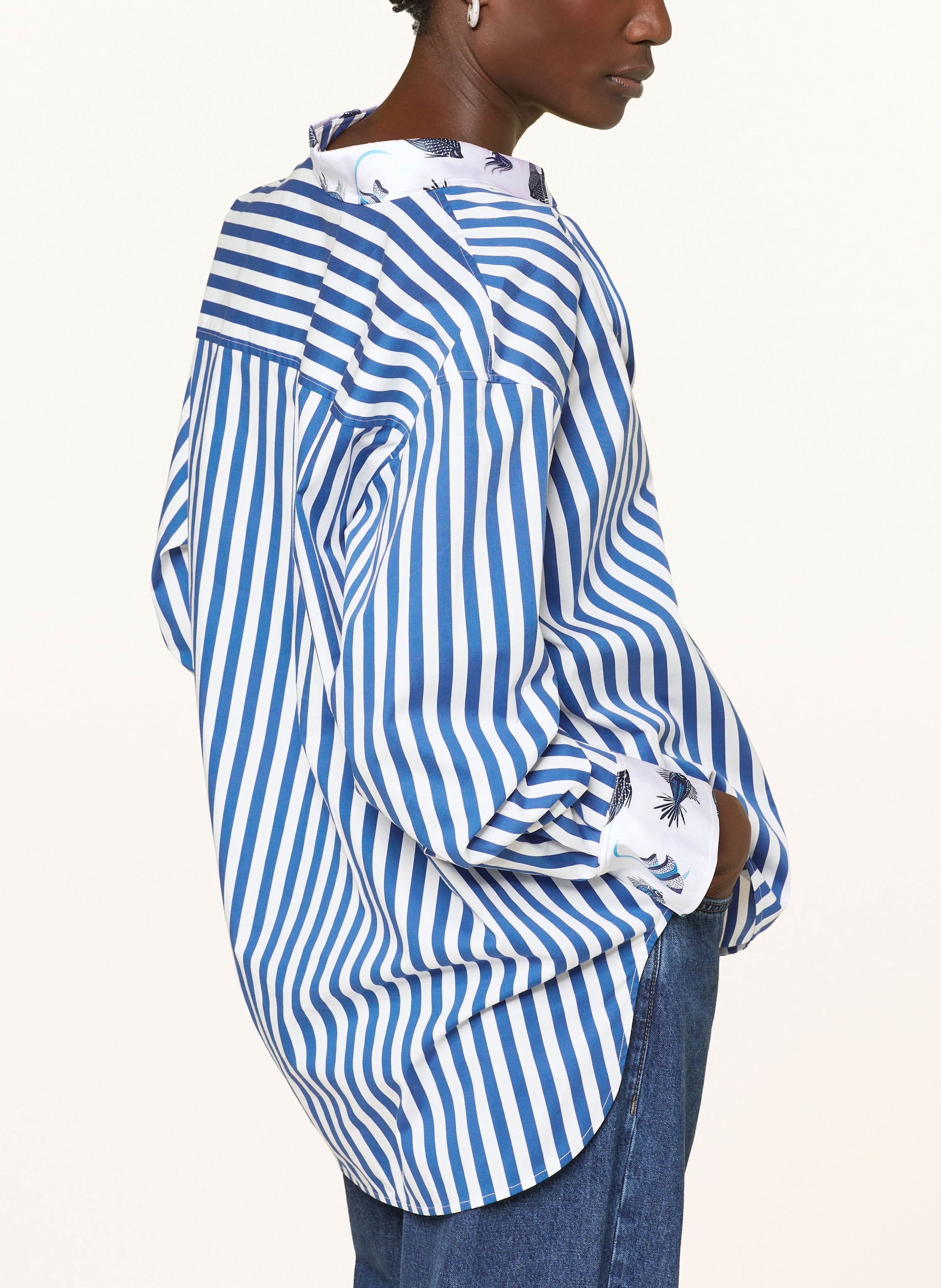 Thumbnail - Lilienfels Hemdbluse blau