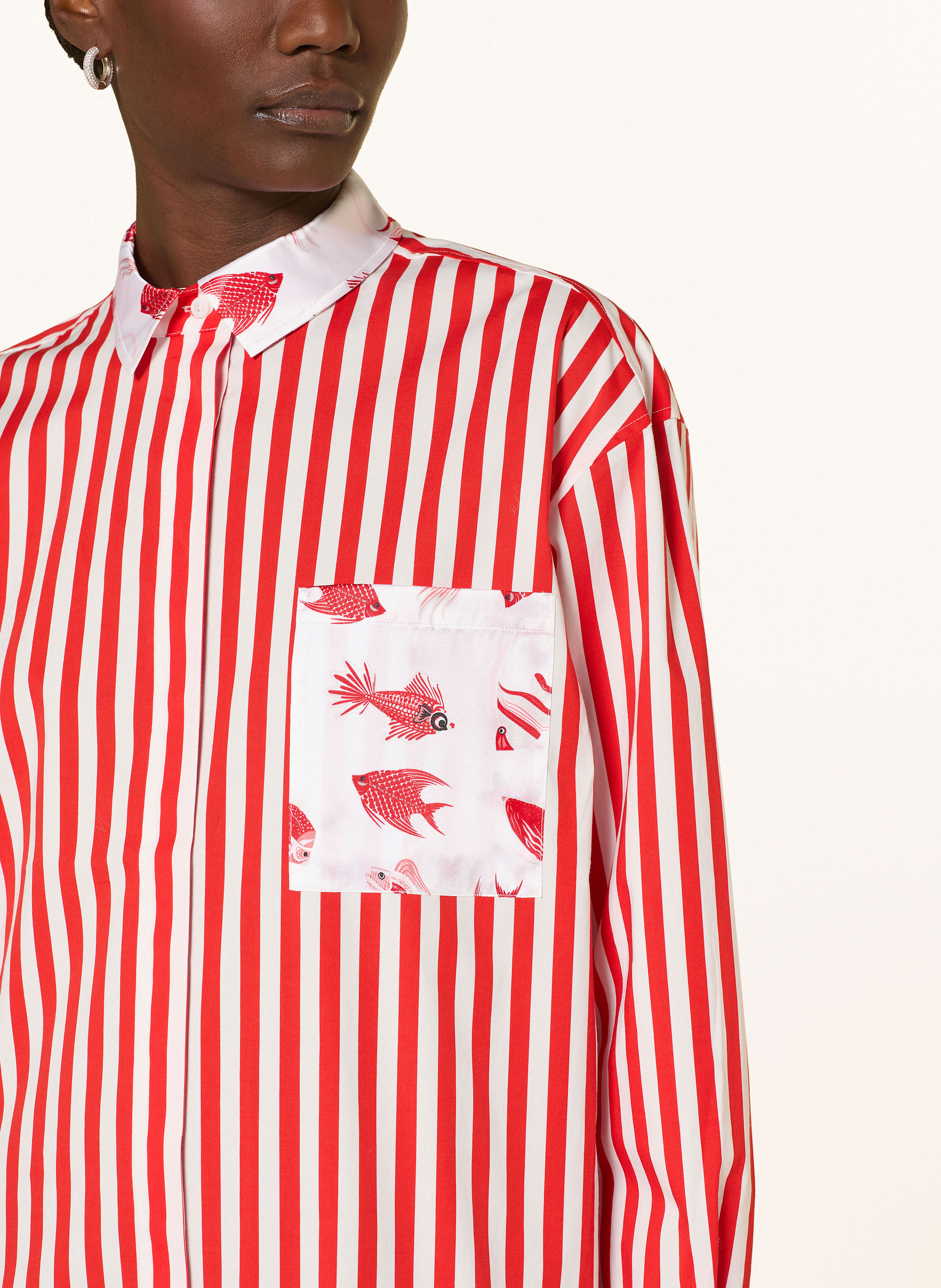 Thumbnail - Lilienfels Hemdbluse rot