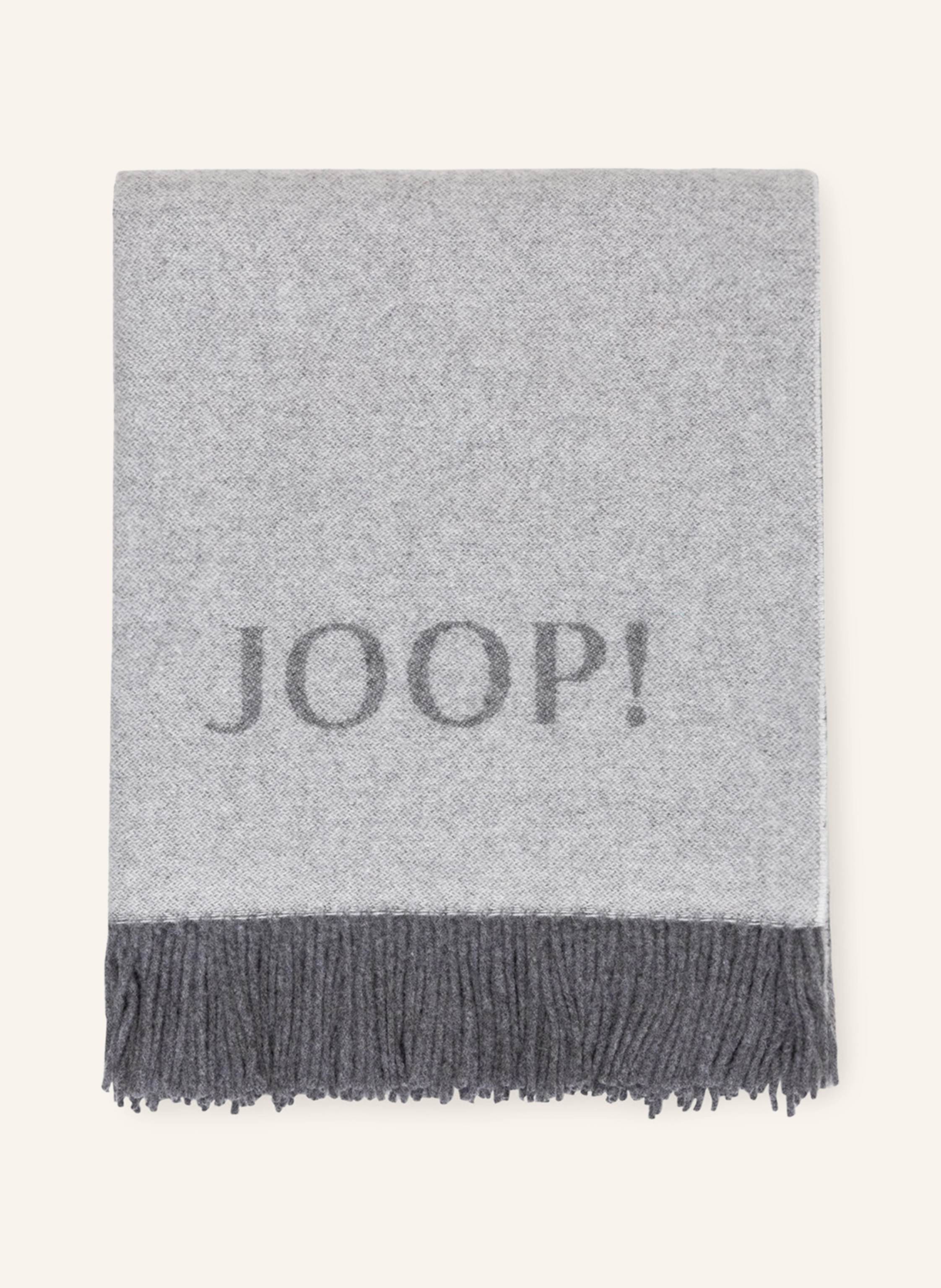 Joop! Plaid Fine Doubleface grau