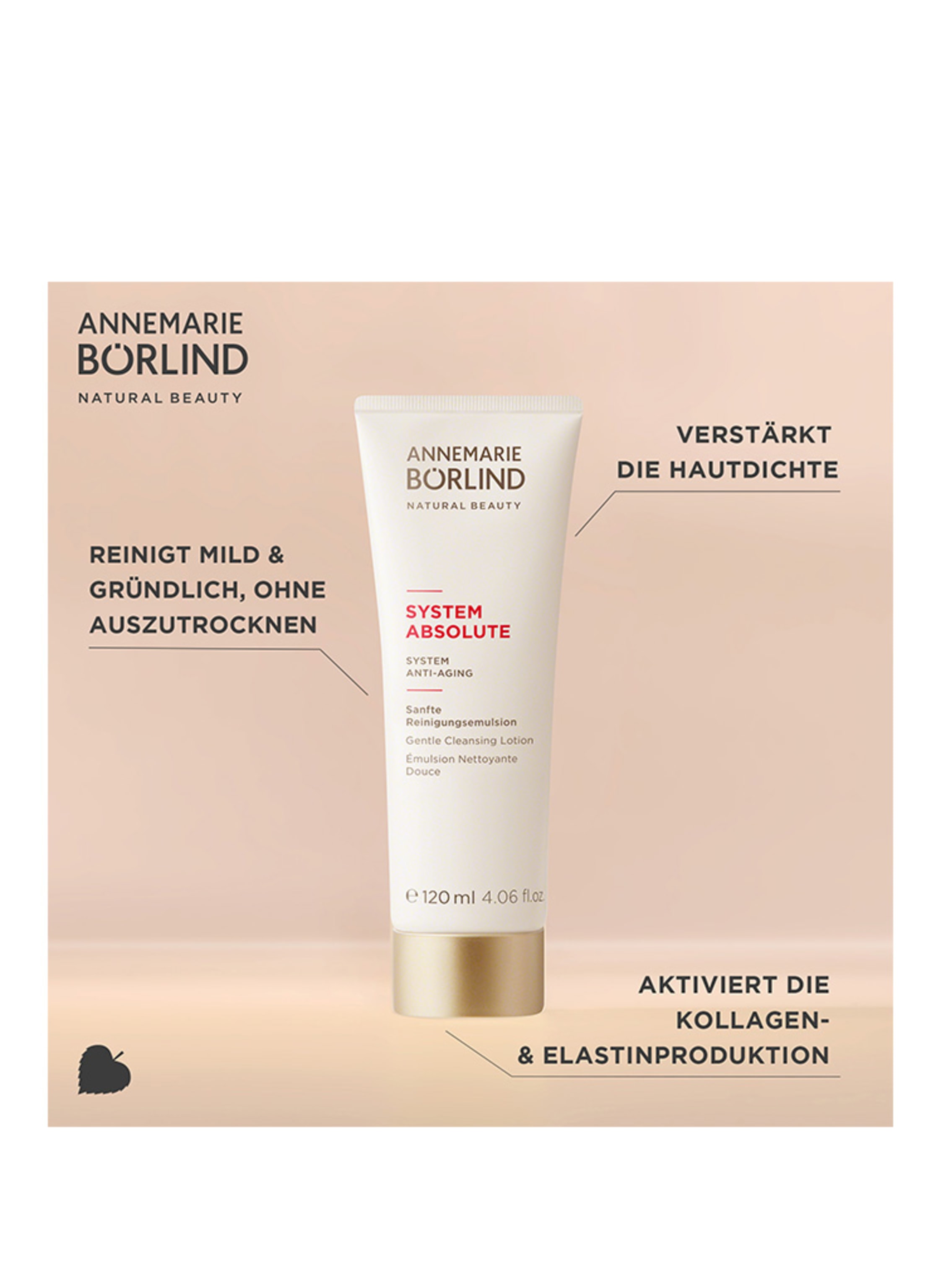 Thumbnail - Annemarie Börlind System Absolute Sanfte Reinigungsemulsion 120 ml